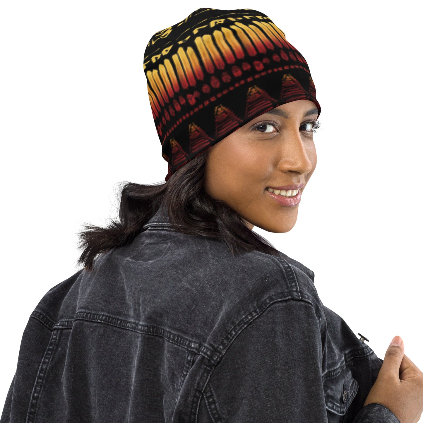 DIAMOND ISLAND (GOLD)   Beanie