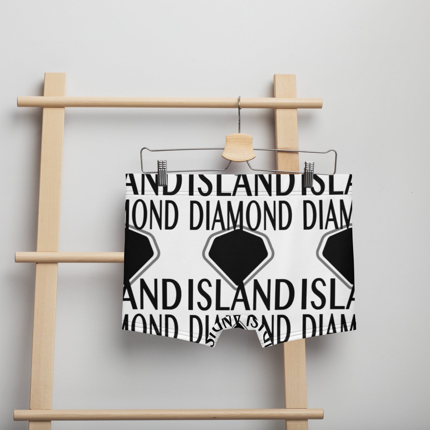 DIAMOND ISLAND  Boxer Briefs  White/ Black