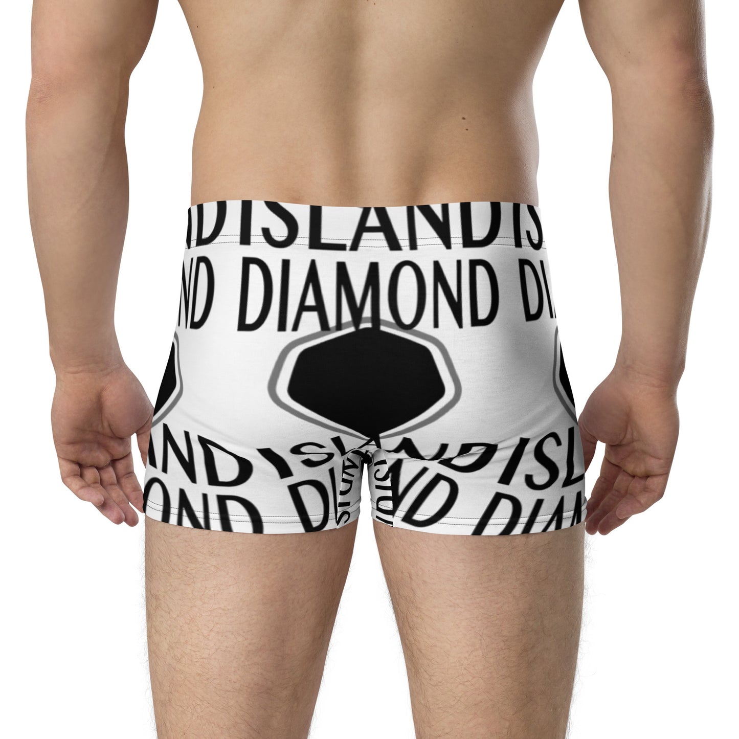 DIAMOND ISLAND  Boxer Briefs  White/ Black