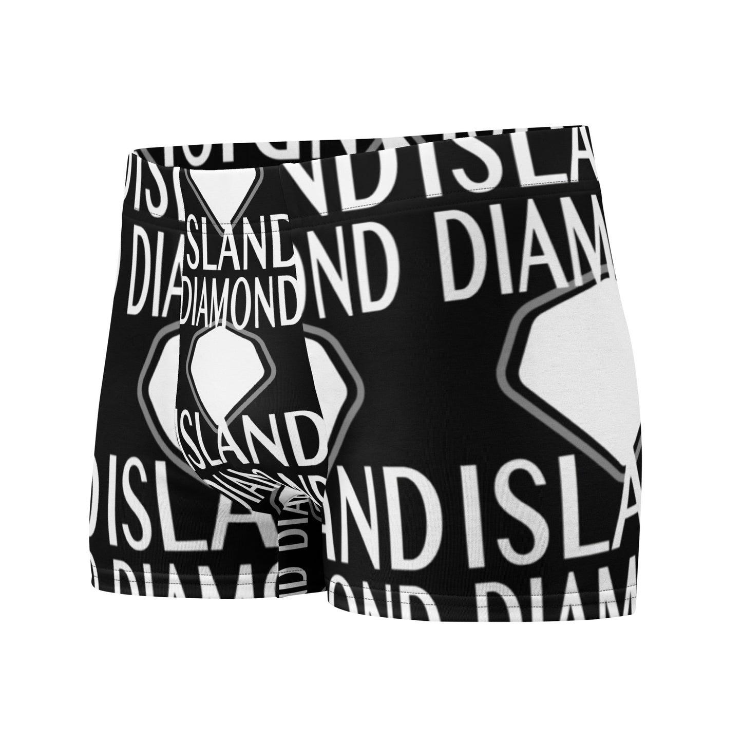 DIAMOND ISLAND Boxer Briefs Black/ White