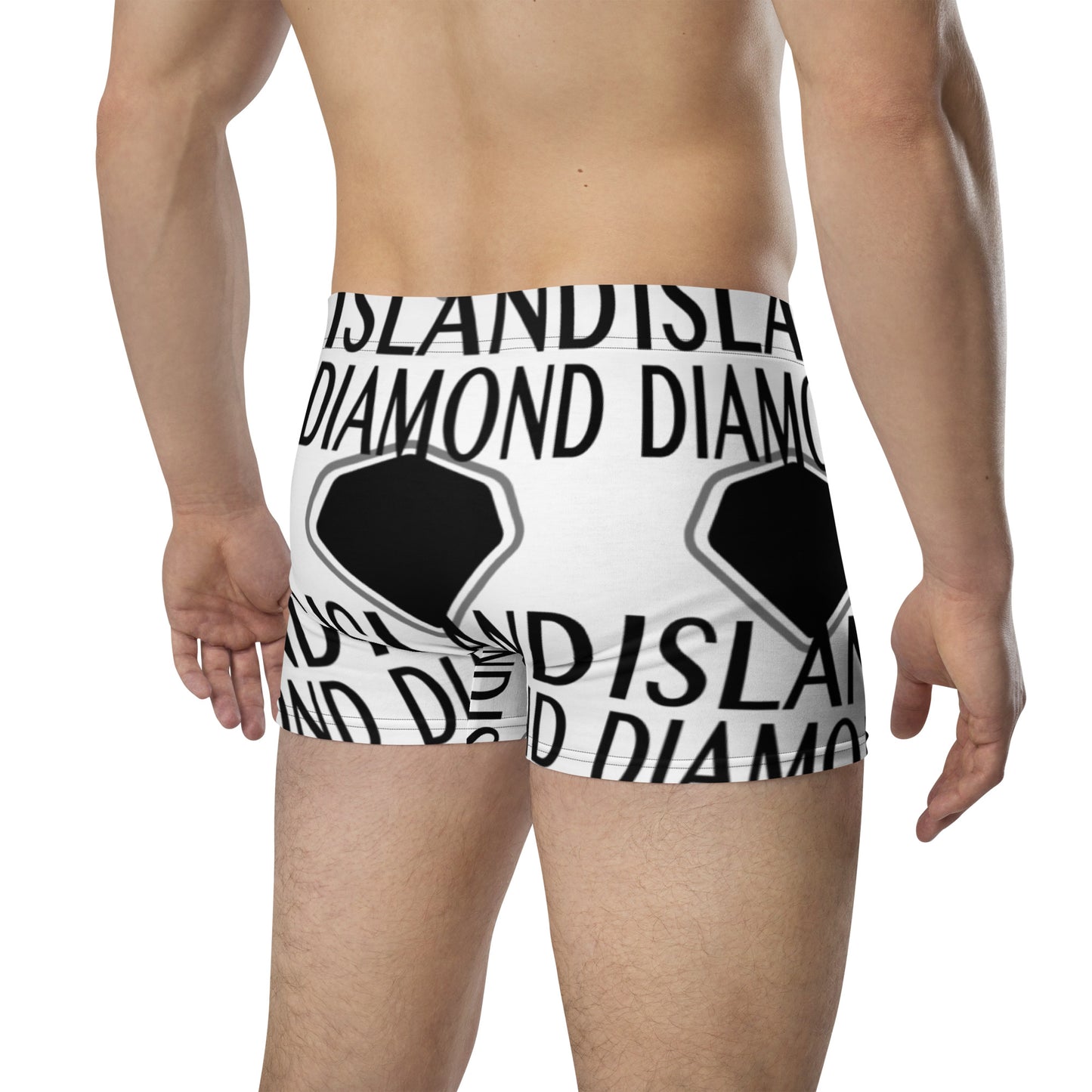 DIAMOND ISLAND  Boxer Briefs  White/ Black