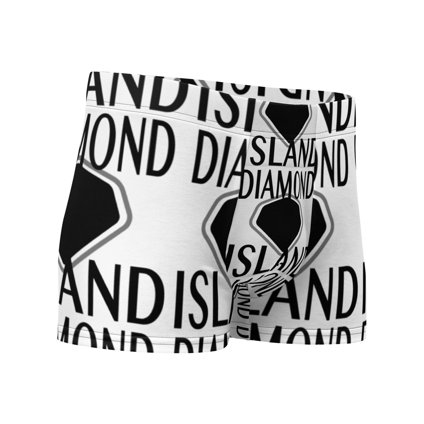 DIAMOND ISLAND  Boxer Briefs  White/ Black
