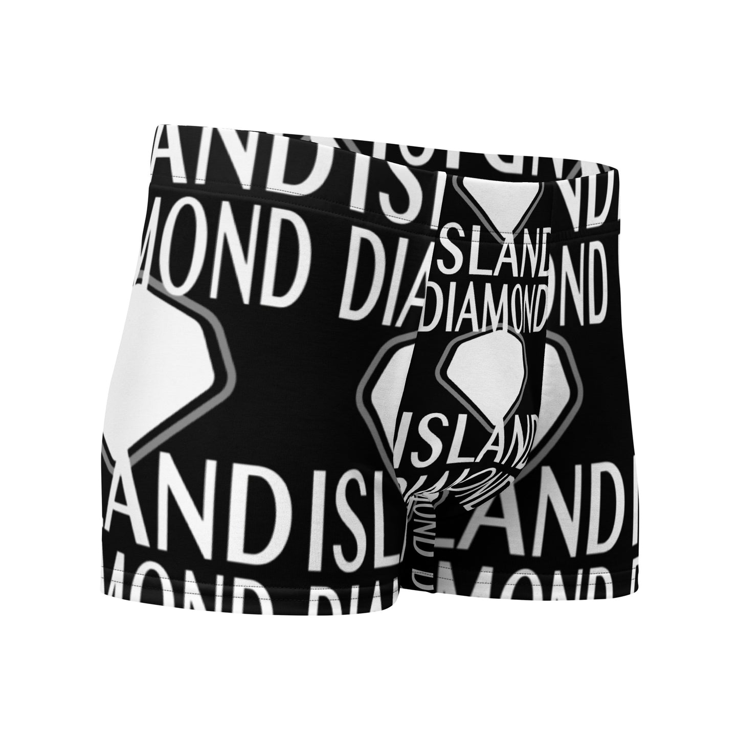 DIAMOND ISLAND Boxer Briefs Black/ White