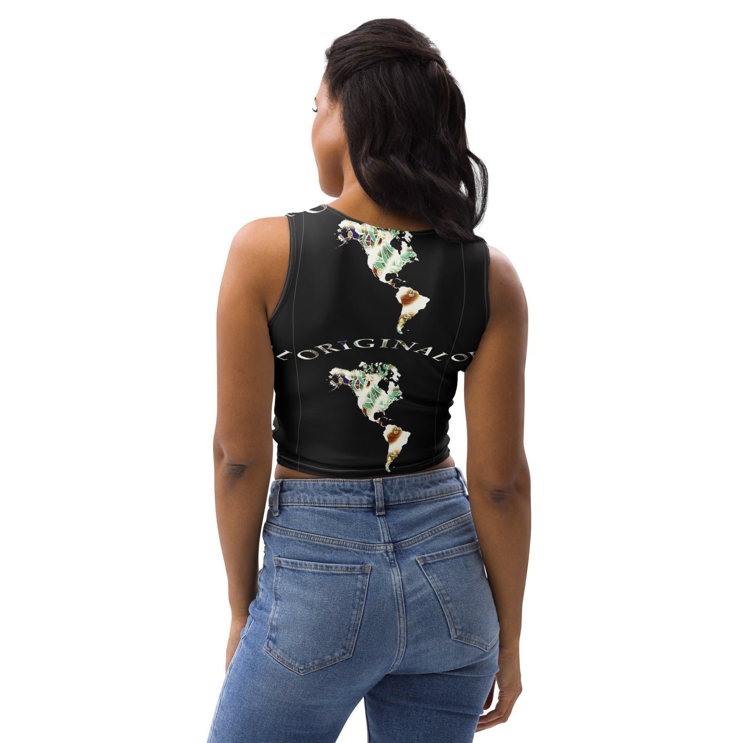 ONE ORIGINAL GEAR   Crop Top  Black/ Multi Color