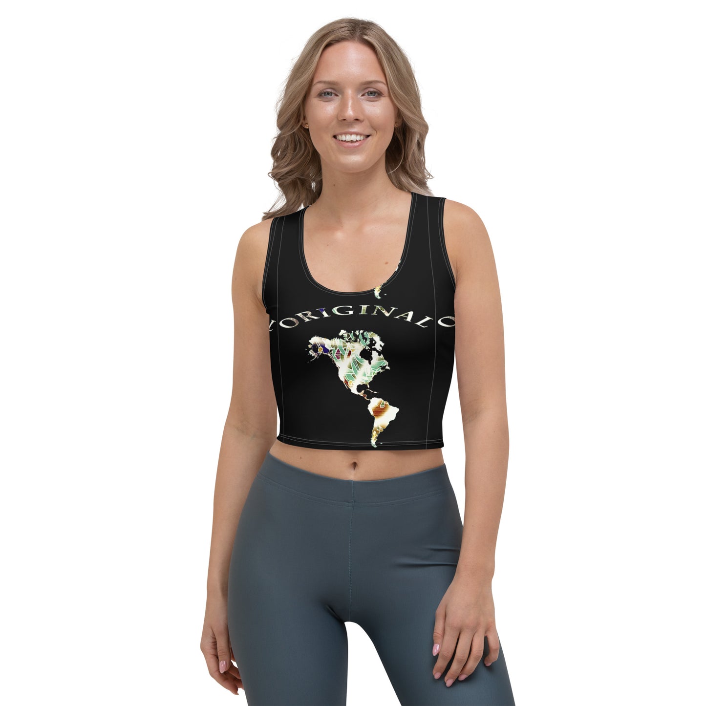 ONE ORIGINAL GEAR   Crop Top  Black/ Multi Color