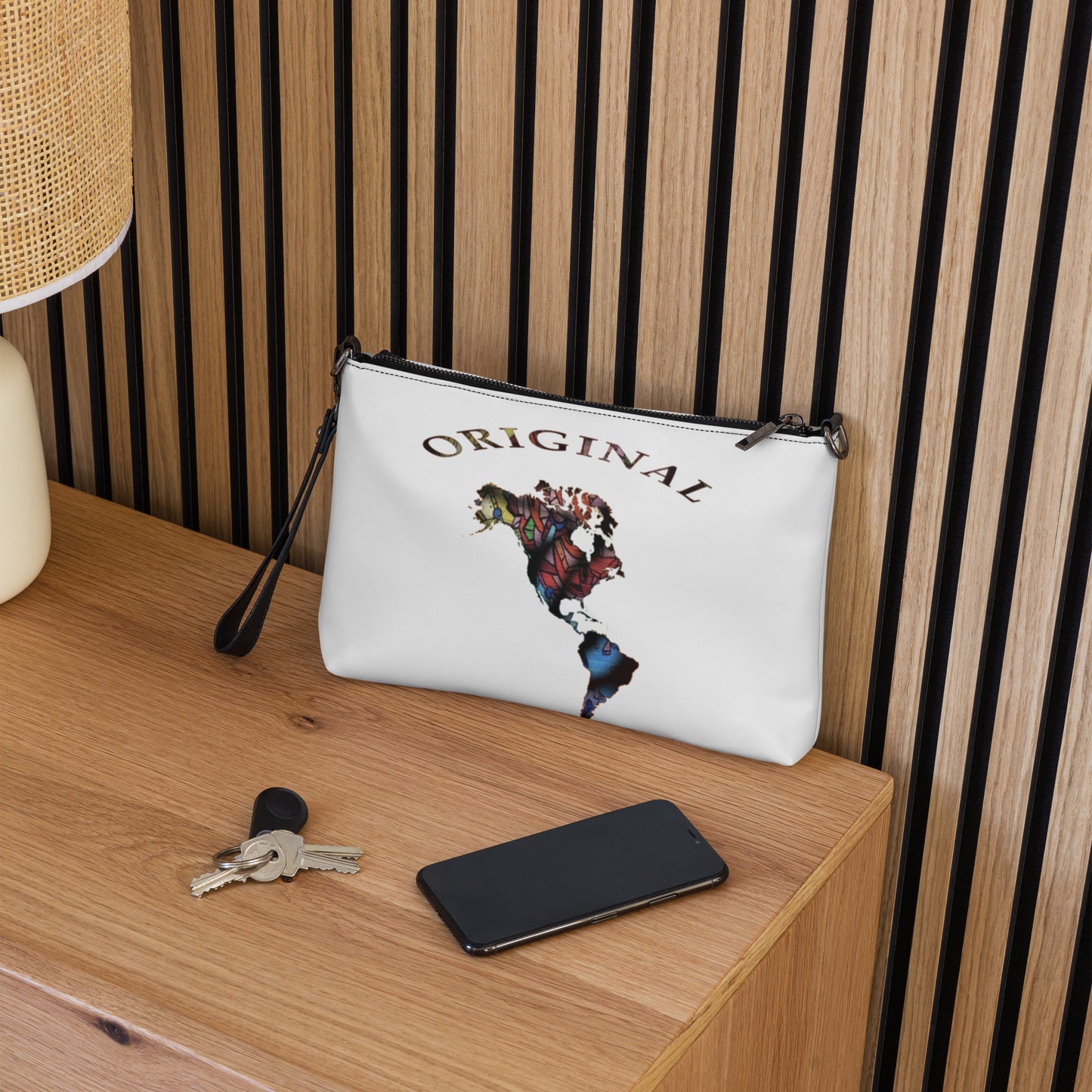 ONE ORIGINAL GEAR  Crossbody bag  White/ Multi Color