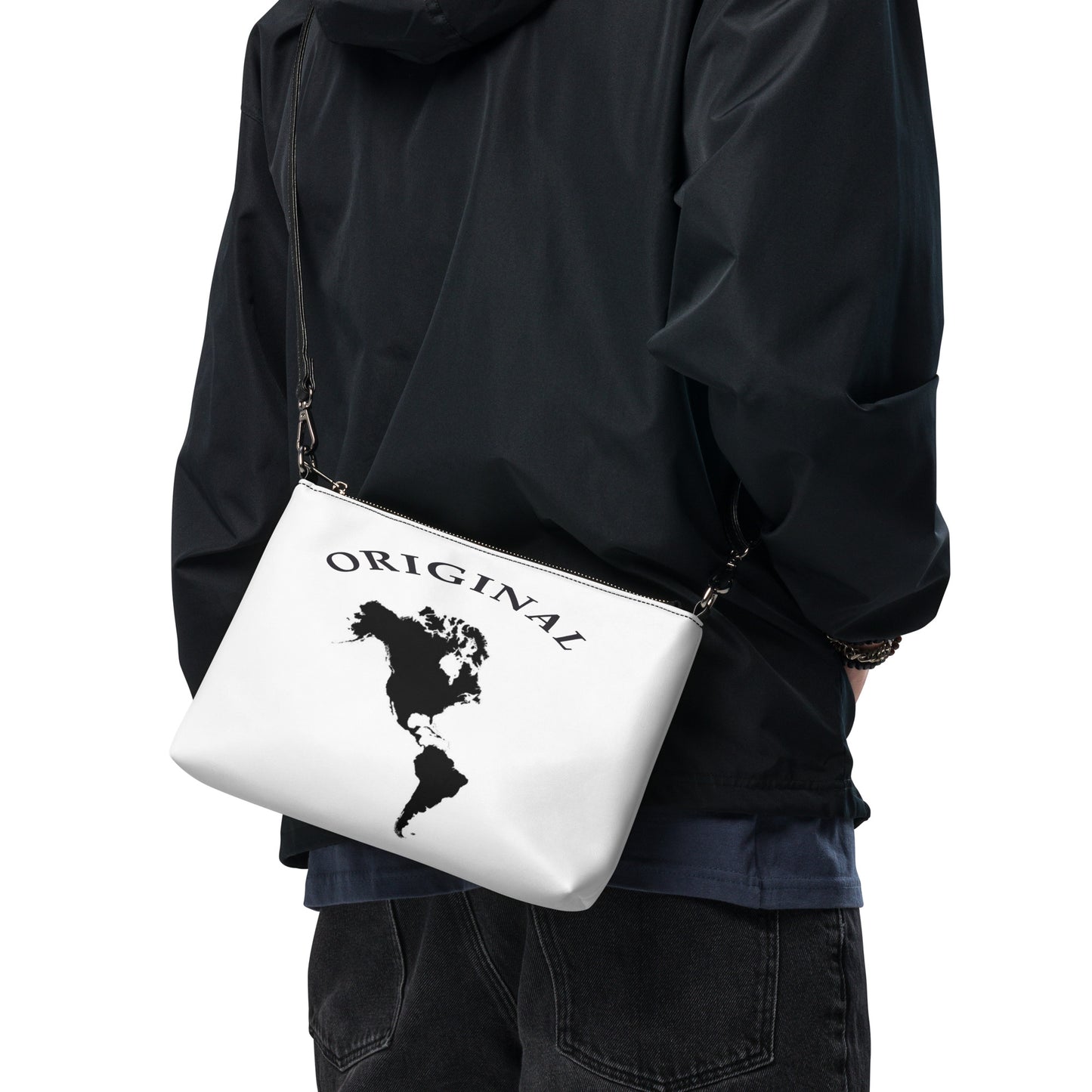 ONE ORIGINAL GEAR  Crossbody bag  White/ Black