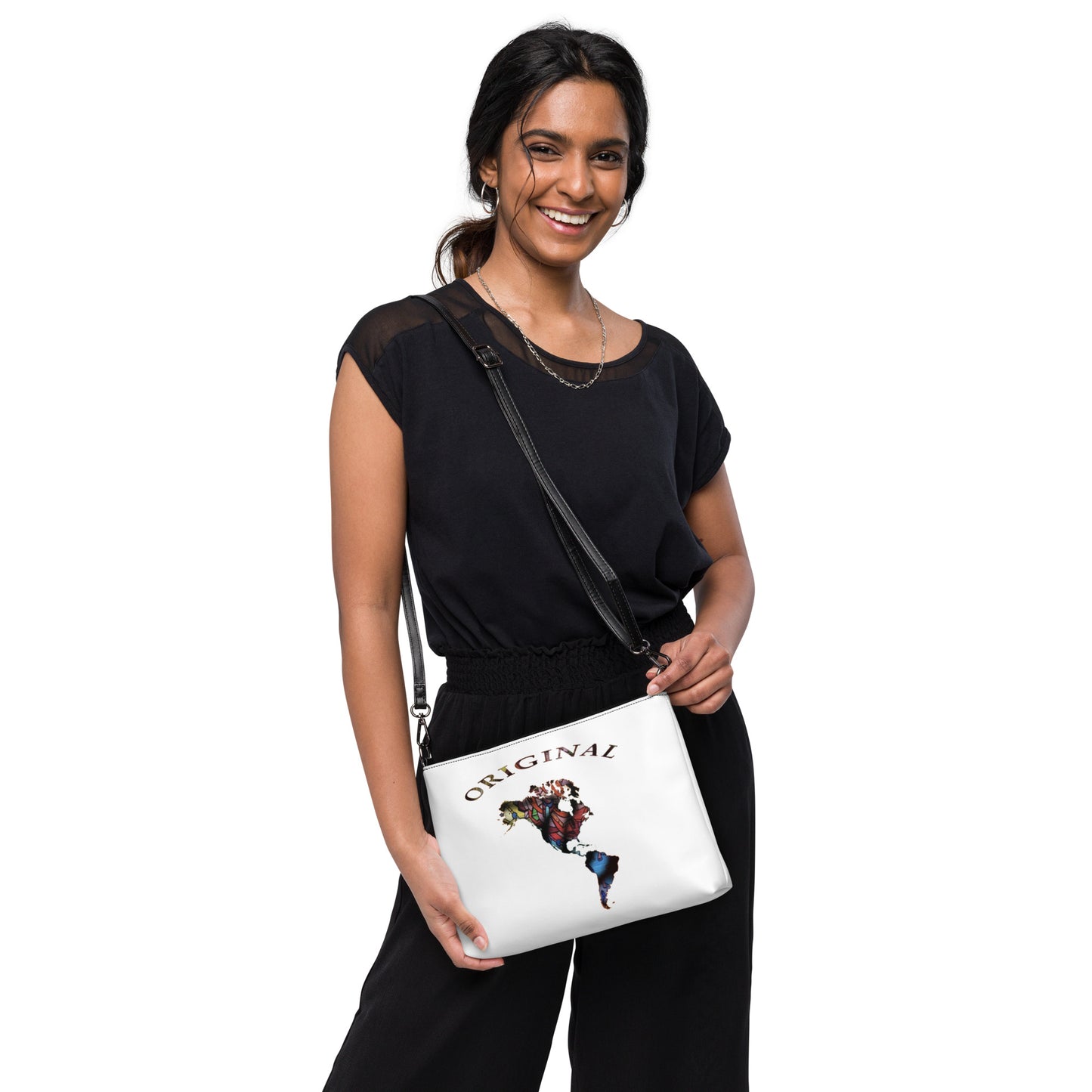 ONE ORIGINAL GEAR  Crossbody bag  White/ Multi Color