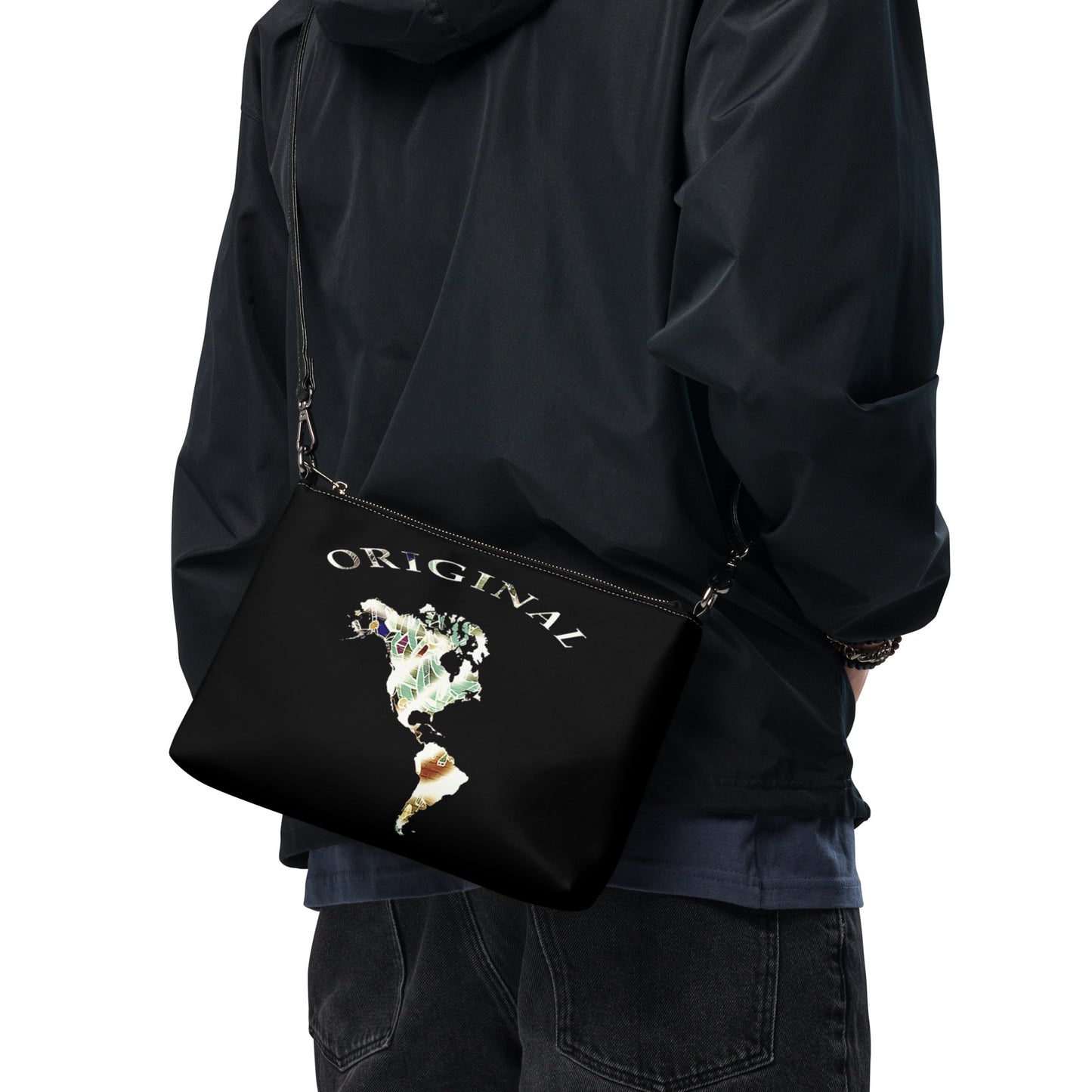 ONE ORIGINAL GEAR  Crossbody bag   Black/ Multi Color