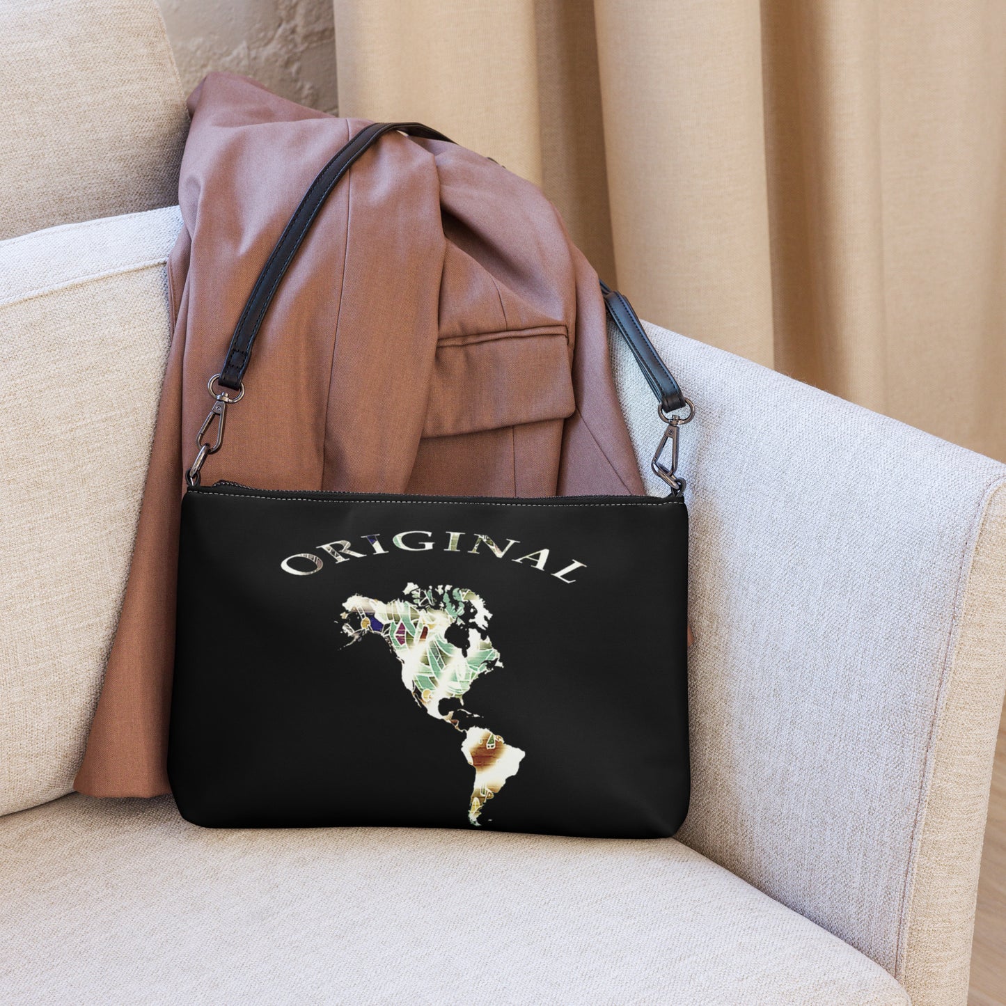 ONE ORIGINAL GEAR  Crossbody bag   Black/ Multi Color