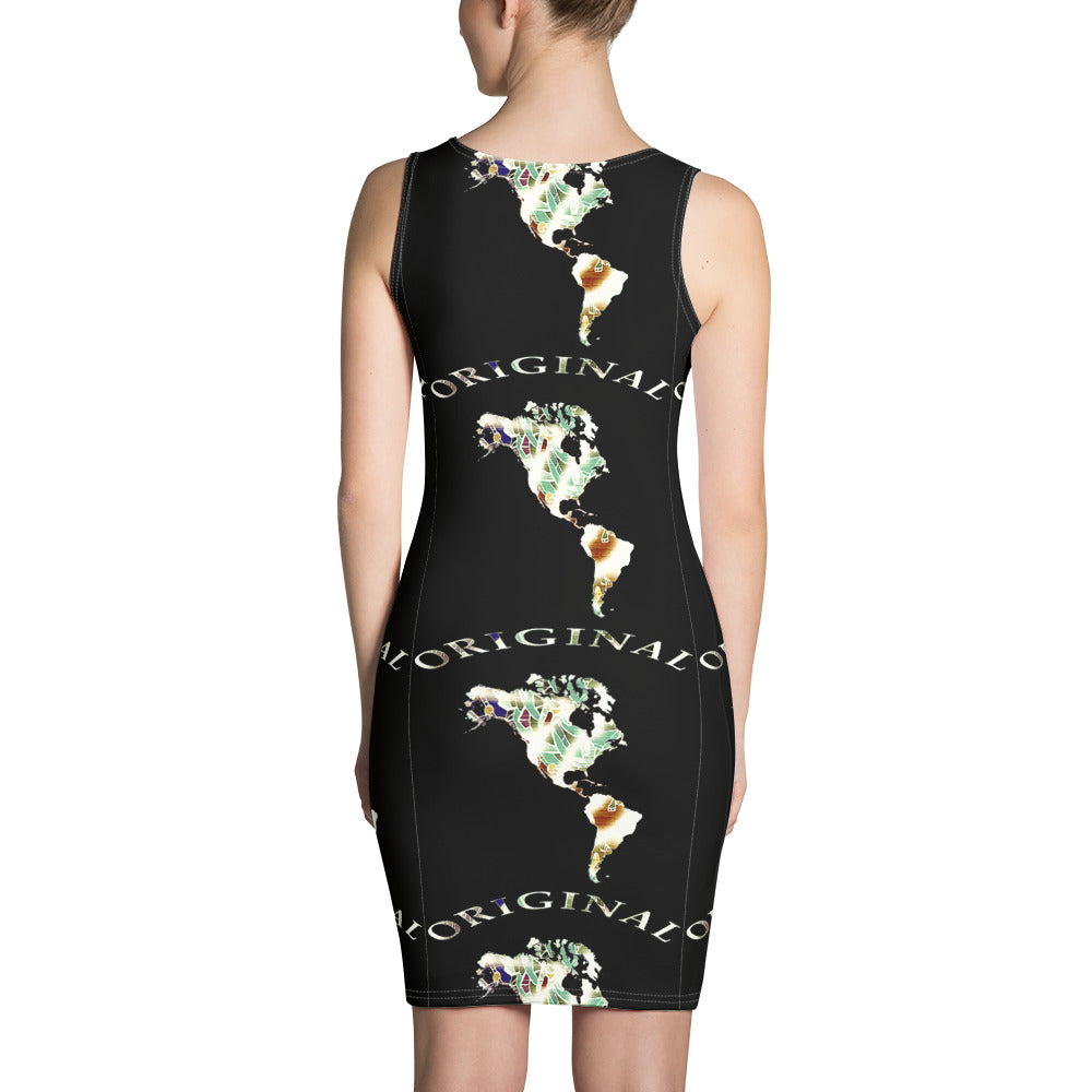 ONE ORIGINAL GEAR RECUR  Sublimation Cut & Sew Dress  Black/ Multi Color