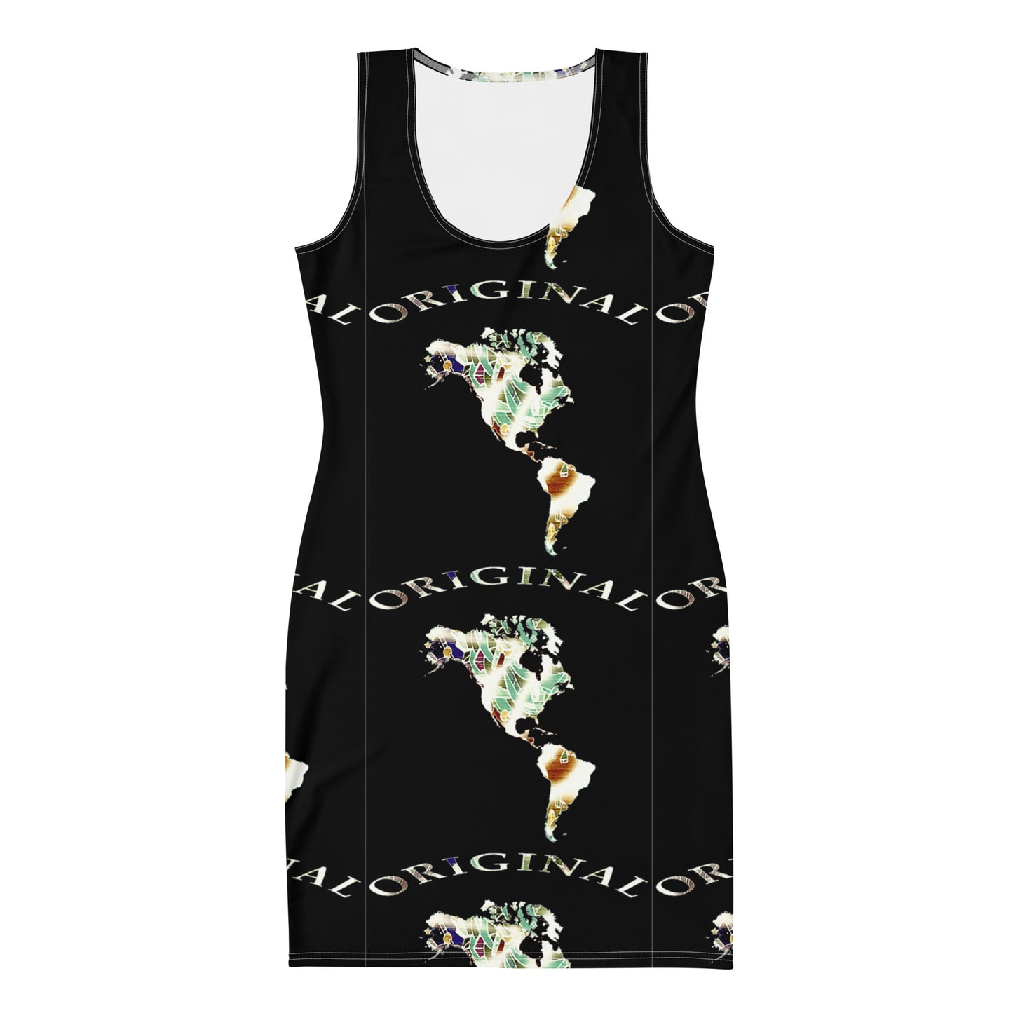 ONE ORIGINAL GEAR RECUR  Sublimation Cut & Sew Dress  Black/ Multi Color