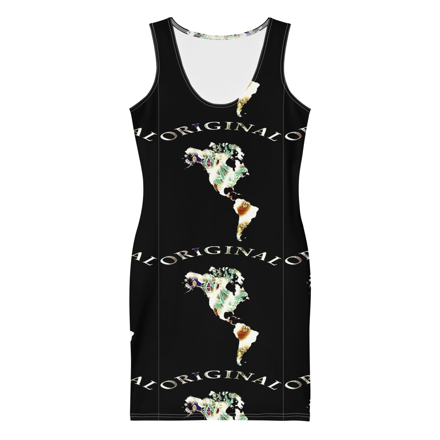 ONE ORIGINAL GEAR RECUR  Sublimation Cut & Sew Dress  Black/ Multi Color