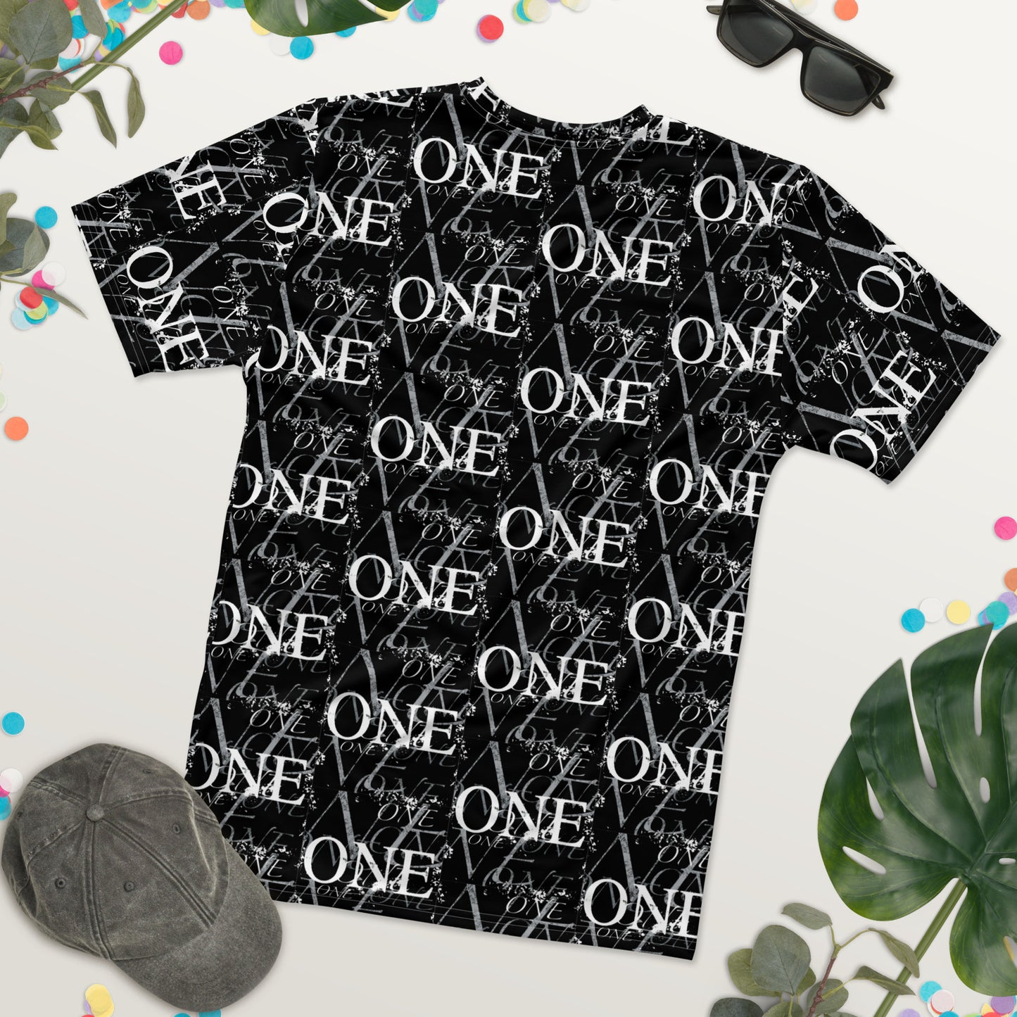 ONE ORIGINAL GEAR REPEAT  t-shirt  Black/ White