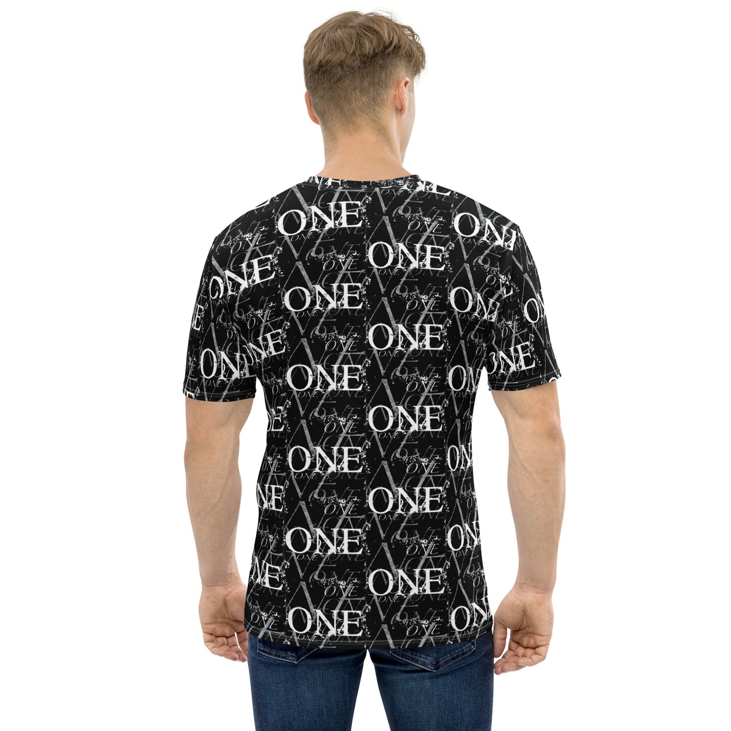 ONE ORIGINAL GEAR REPEAT  t-shirt  Black/ White
