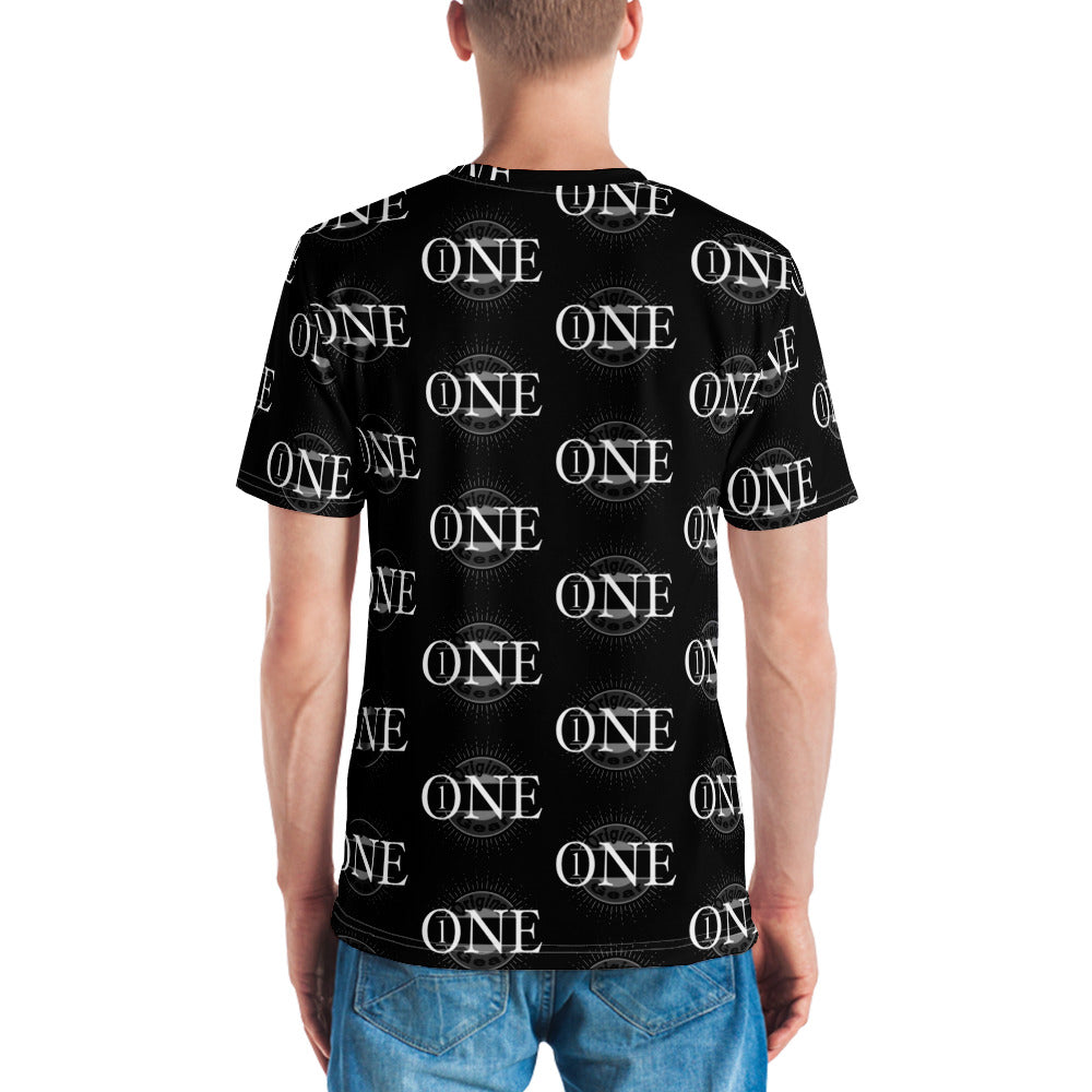 ONE ORIGINAL GEAR ECHO  t-shirt  Black/ White