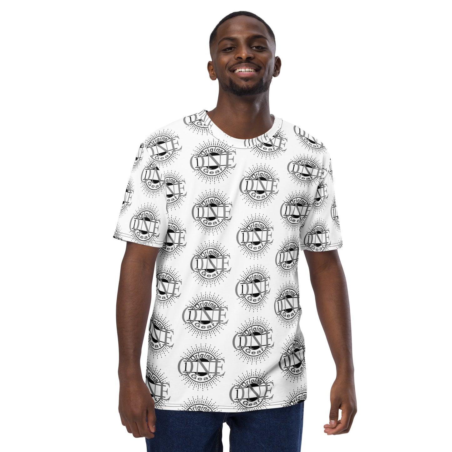 ONE ORIGINAL GEAR ECHO  t-shirt  White/ Black