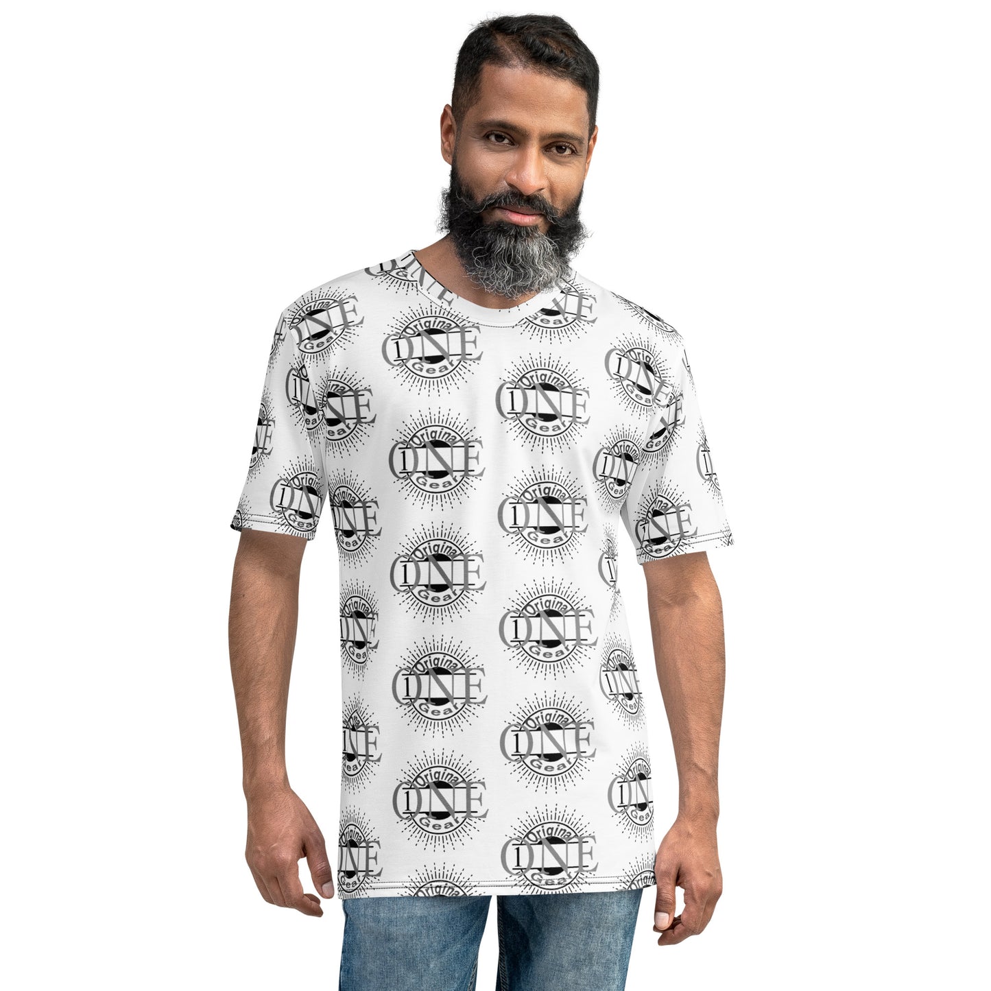 ONE ORIGINAL GEAR ECHO  t-shirt  White/ Black