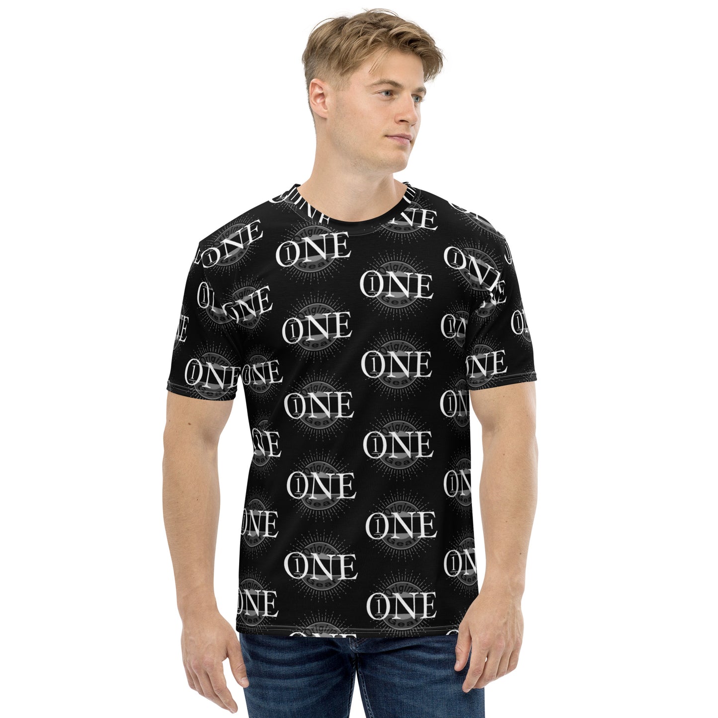 ONE ORIGINAL GEAR ECHO  t-shirt  Black/ White