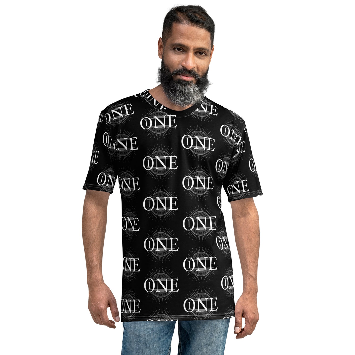 ONE ORIGINAL GEAR ECHO  t-shirt  Black/ White