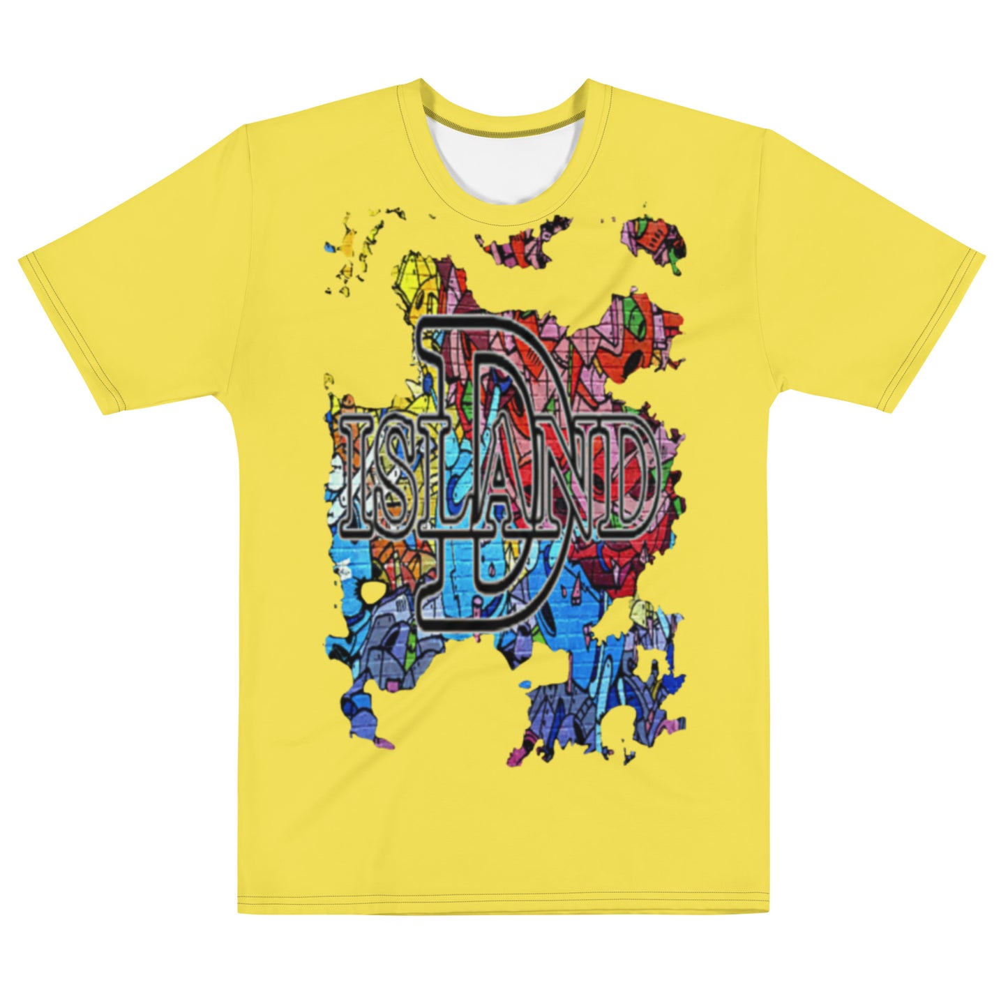 DIAMOND ISLAND D-ISLAND Men's t-shirt (Yellow)