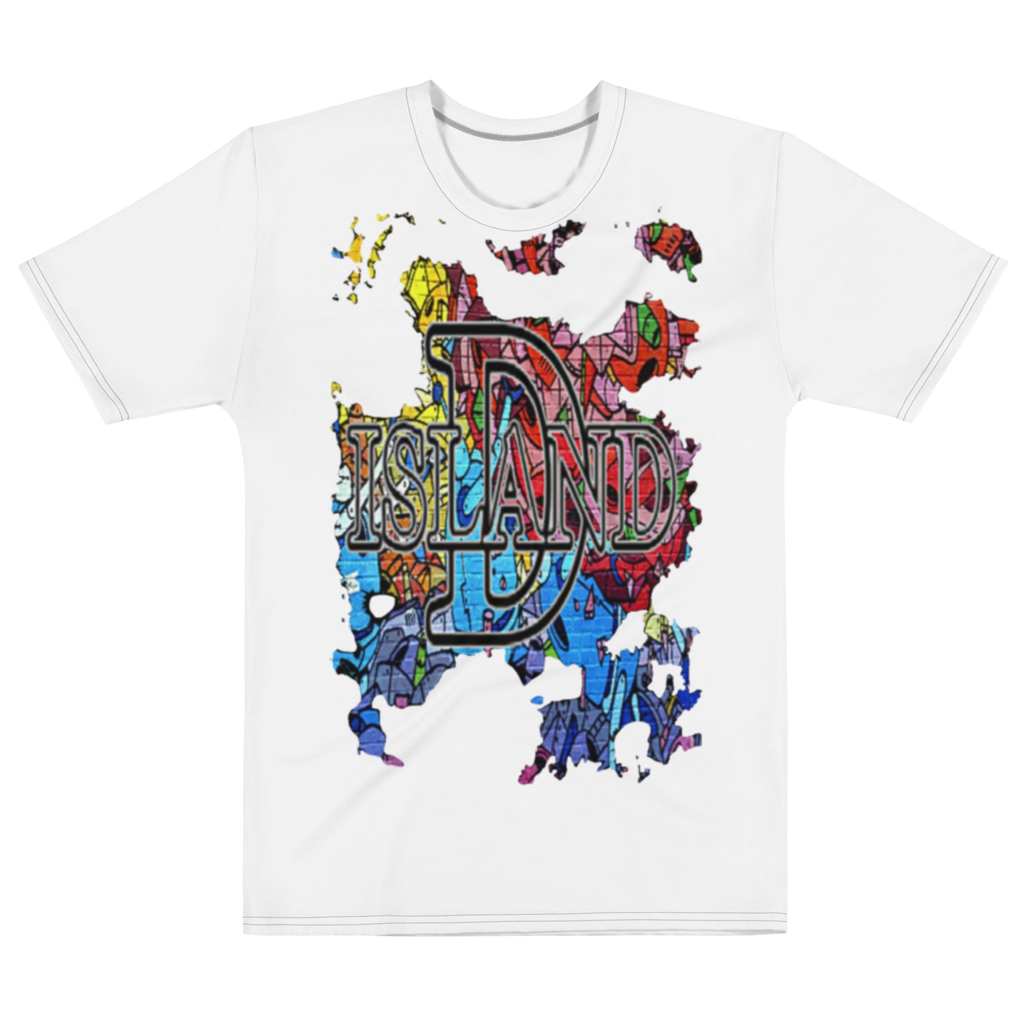 DIAMOND ISLAND D-ISLAND Men's t-shirt (White)
