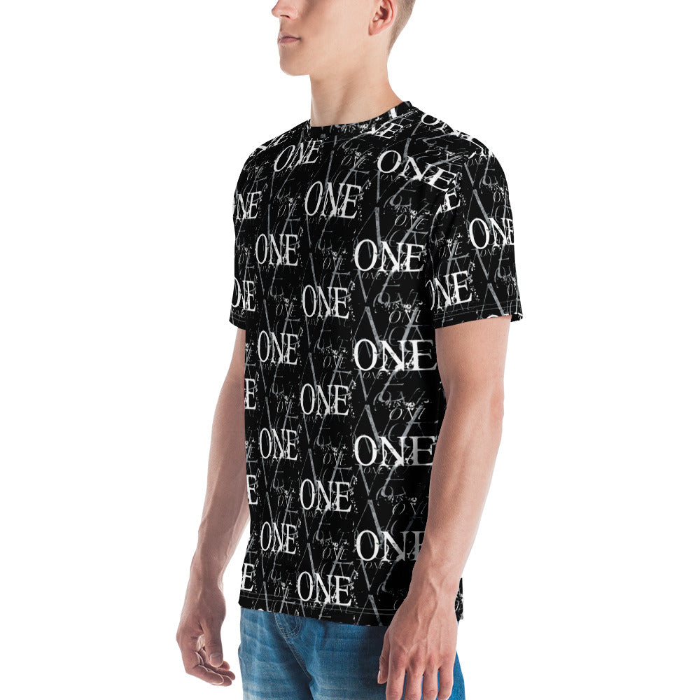 ONE ORIGINAL GEAR REPEAT  t-shirt  Black/ White