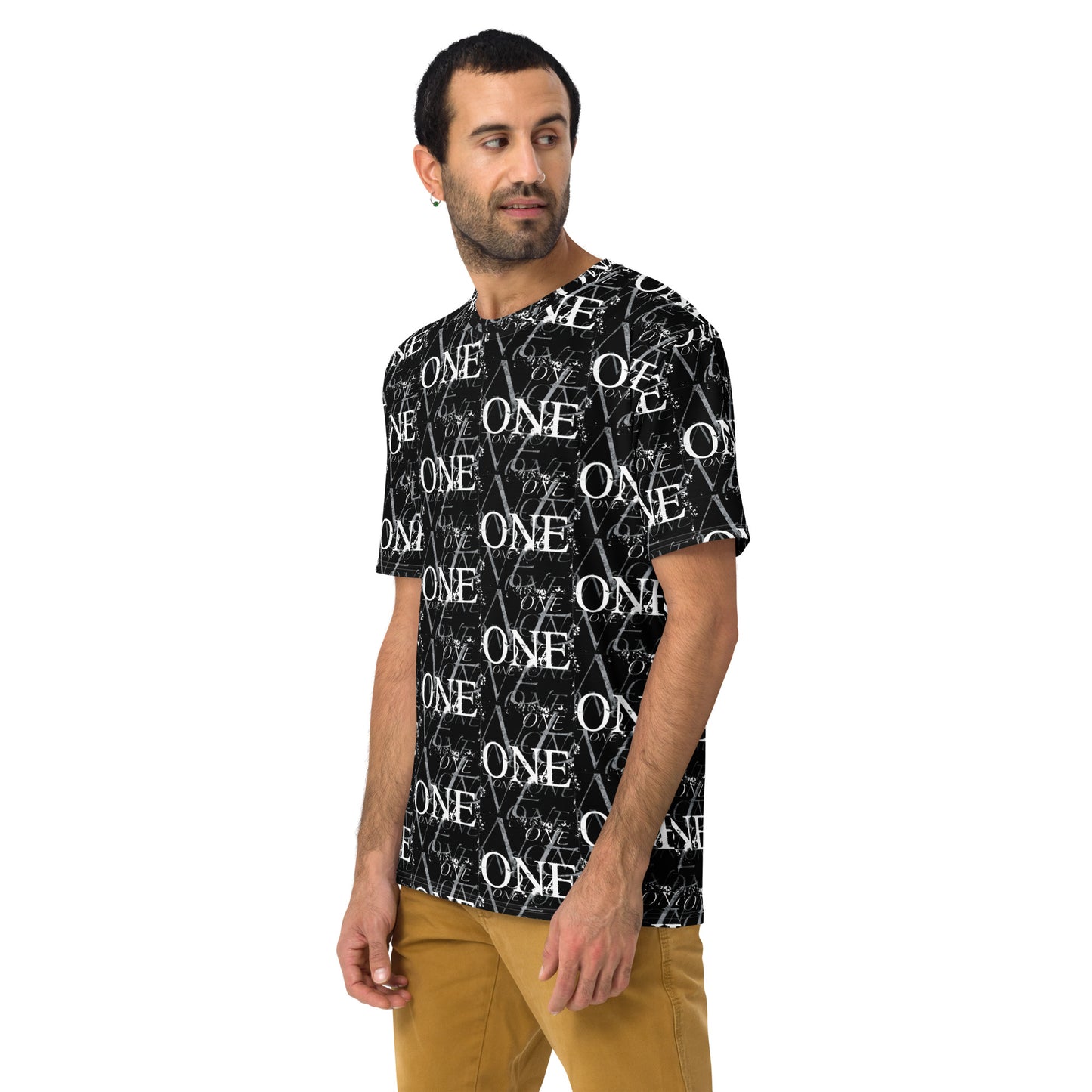 ONE ORIGINAL GEAR REPEAT  t-shirt  Black/ White