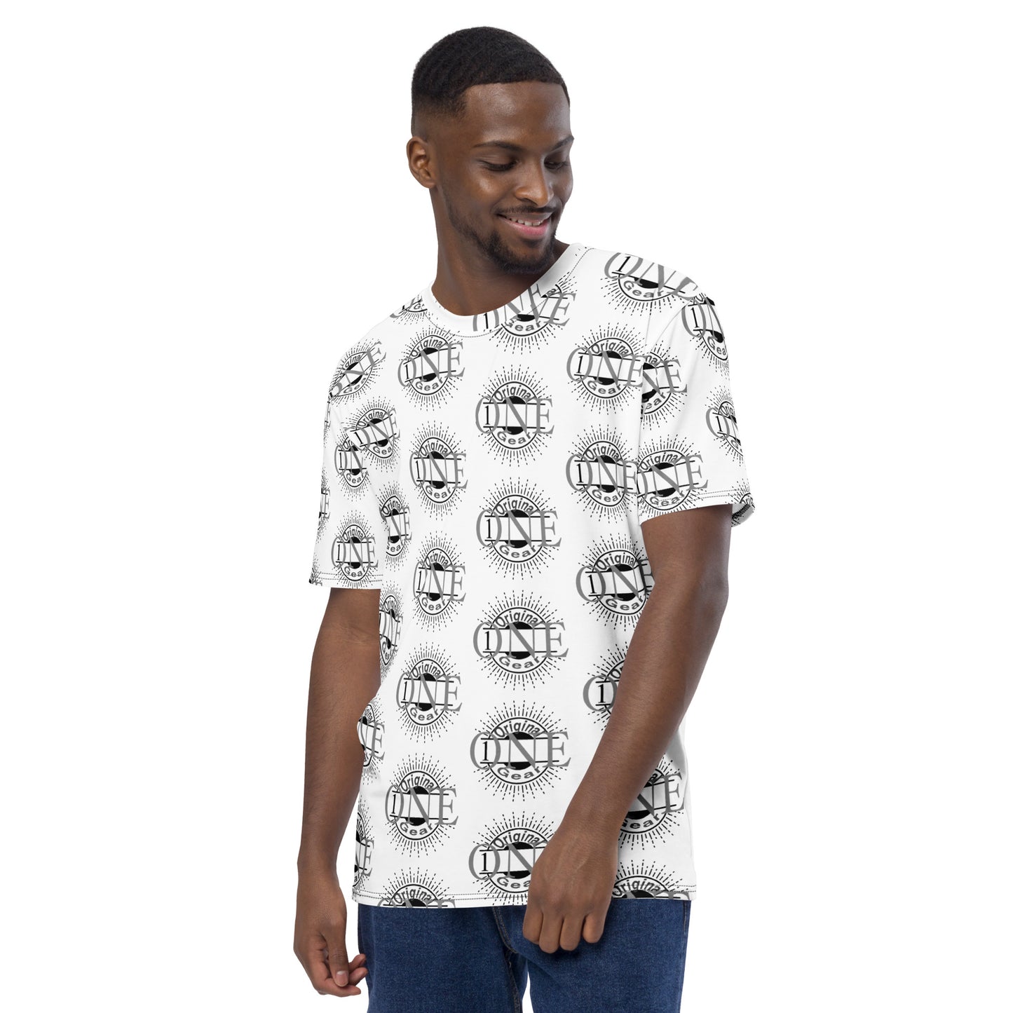 ONE ORIGINAL GEAR ECHO  t-shirt  White/ Black