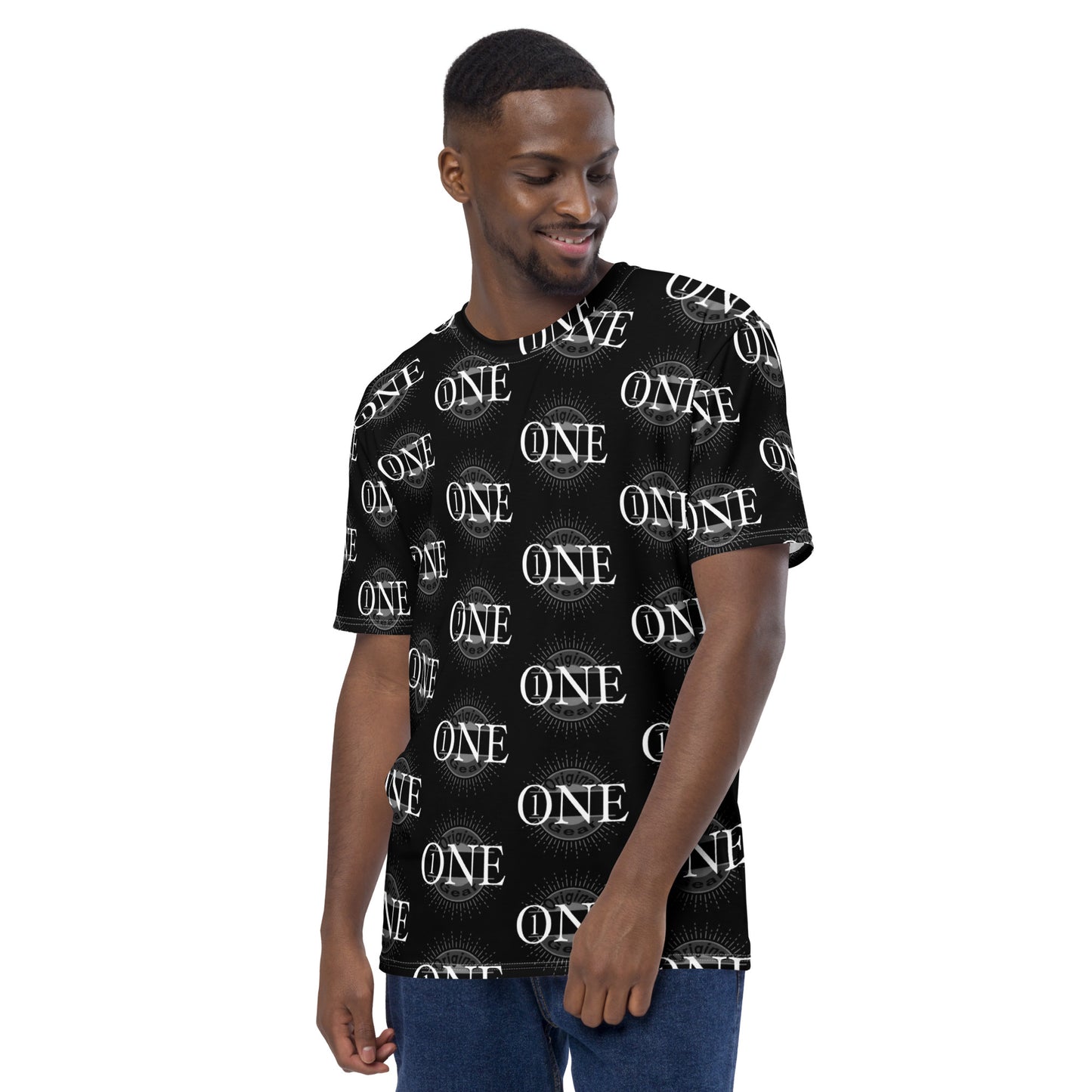 ONE ORIGINAL GEAR ECHO  t-shirt  Black/ White