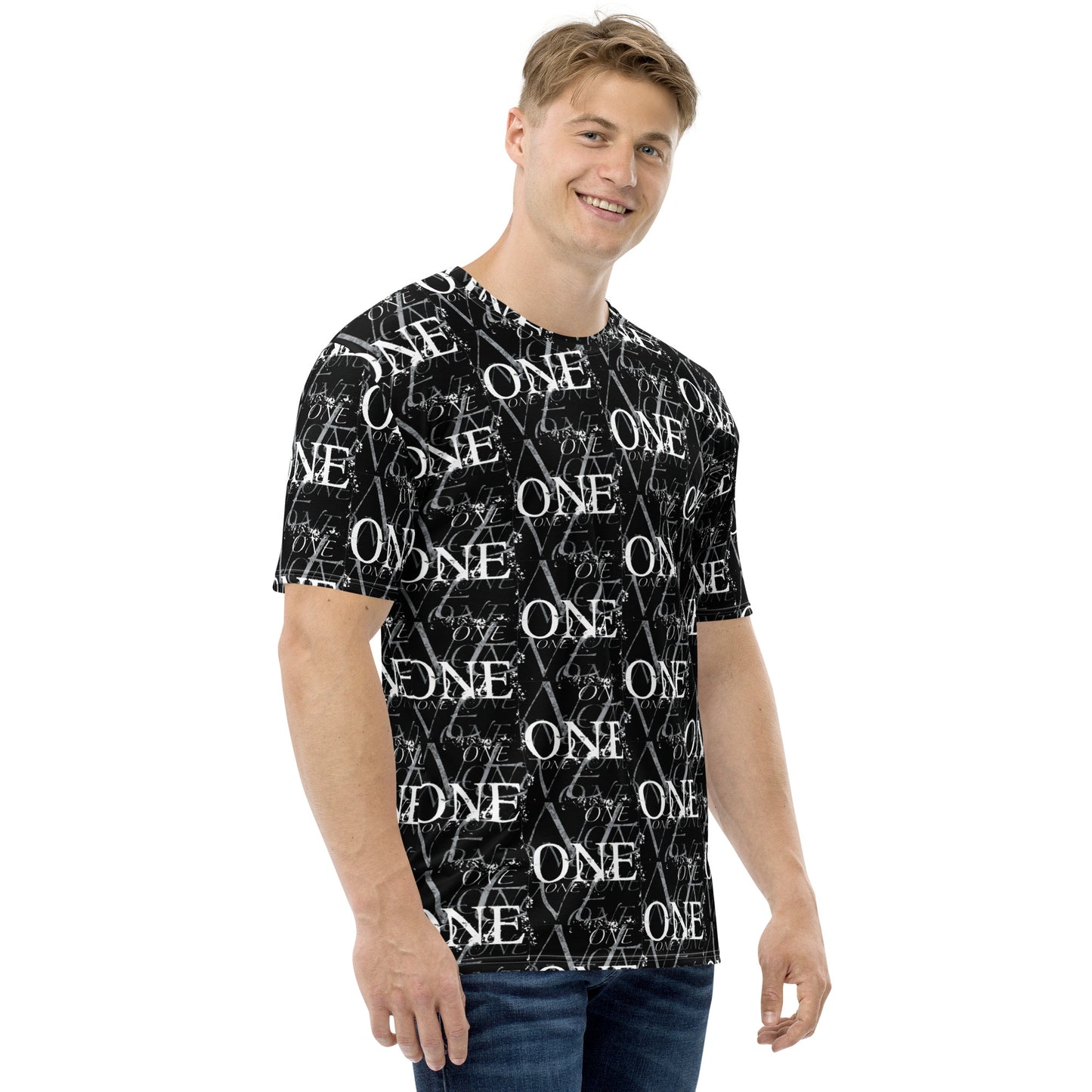 ONE ORIGINAL GEAR REPEAT  t-shirt  Black/ White