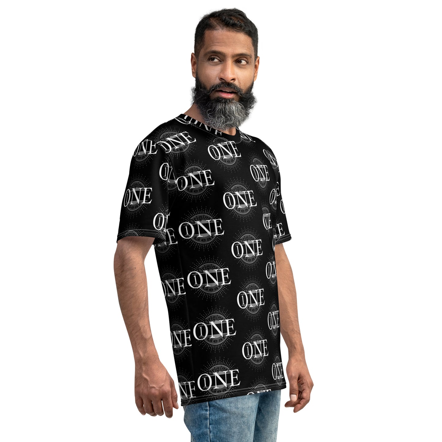 ONE ORIGINAL GEAR ECHO  t-shirt  Black/ White
