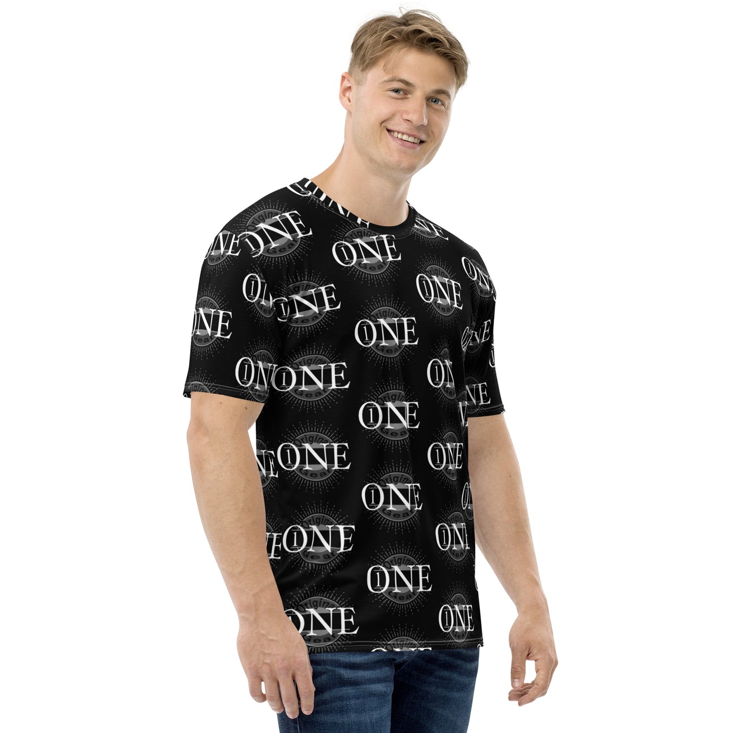 ONE ORIGINAL GEAR ECHO  t-shirt  Black/ White