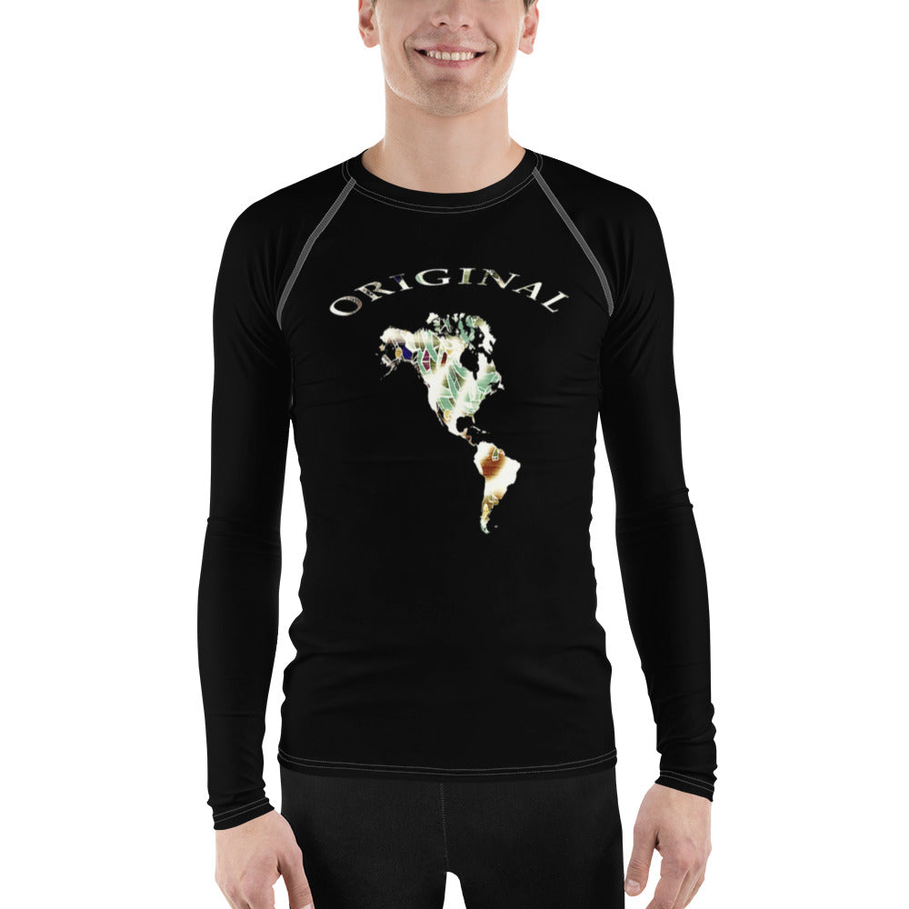 ONE ORIGINAL GEAR  Rash Guard  Black/ Multi Color