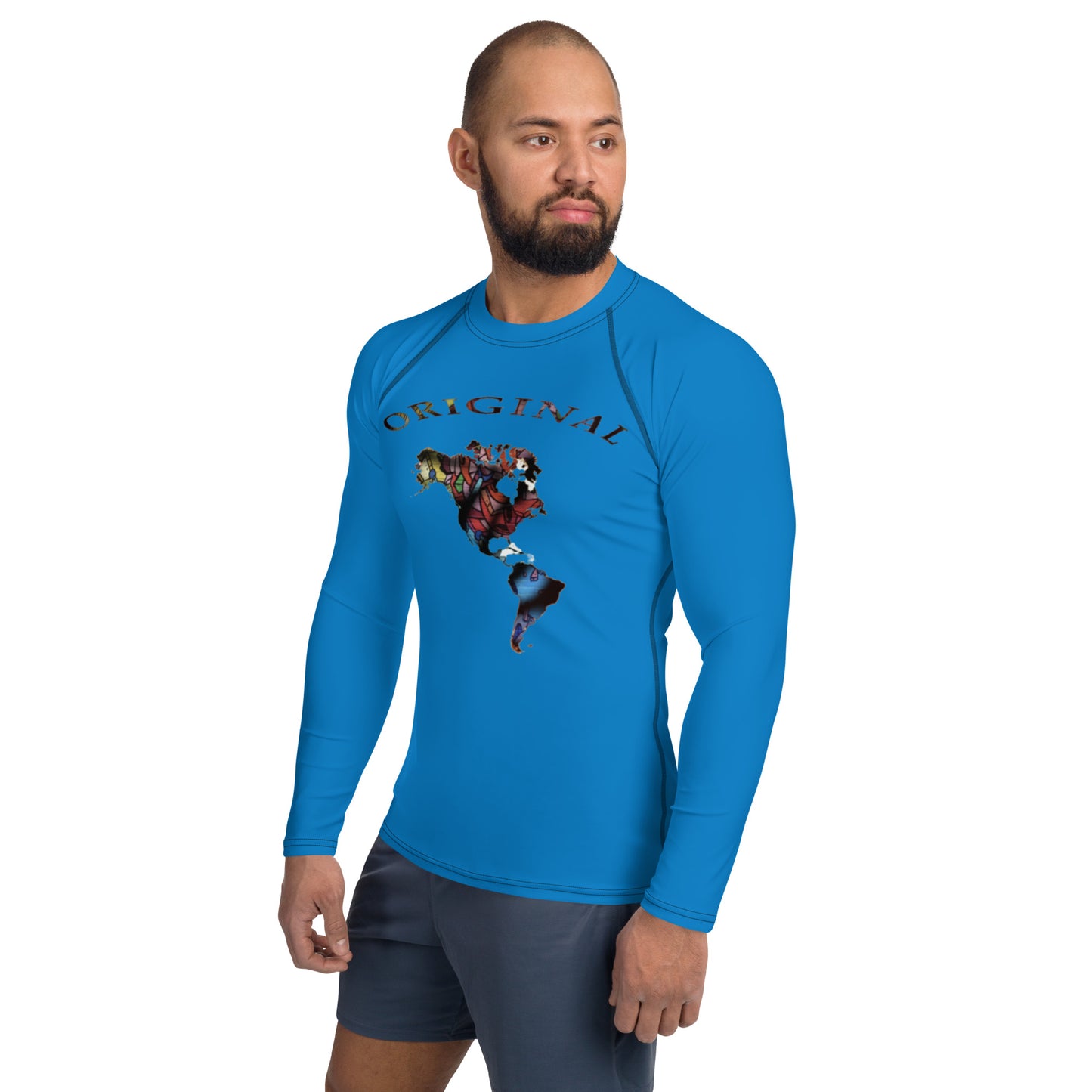 ONE ORIGINAL GEAR  Rash Guard  Blue/ Multi Color