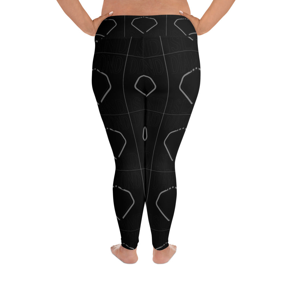 DIAMOND ISLAND Plus Size Leggings