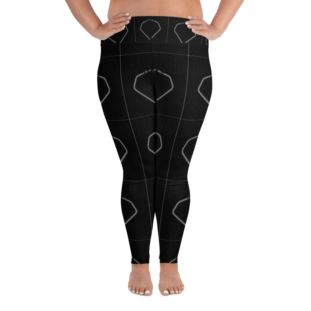 DIAMOND ISLAND Plus Size Leggings
