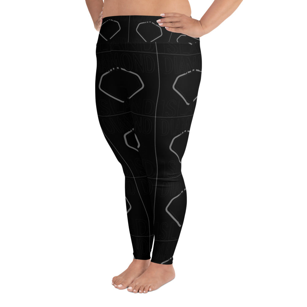 DIAMOND ISLAND Plus Size Leggings