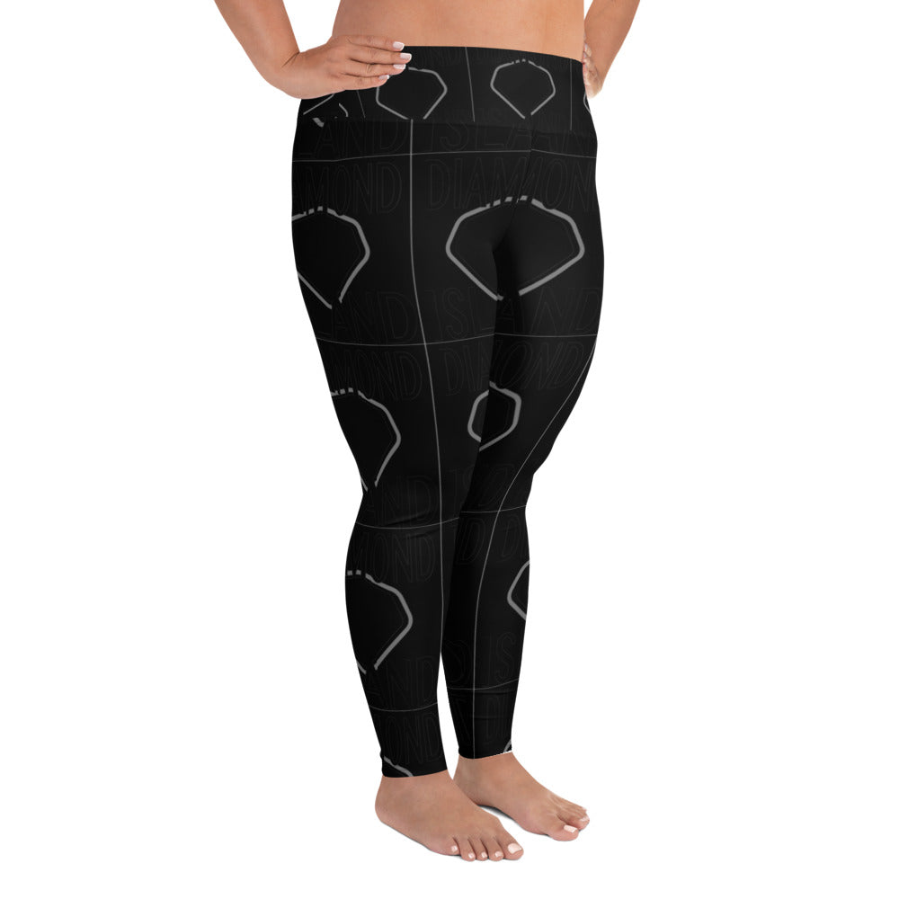 DIAMOND ISLAND Plus Size Leggings