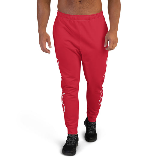 DIAMOND ISLAND DESIGNER  Joggers (red)