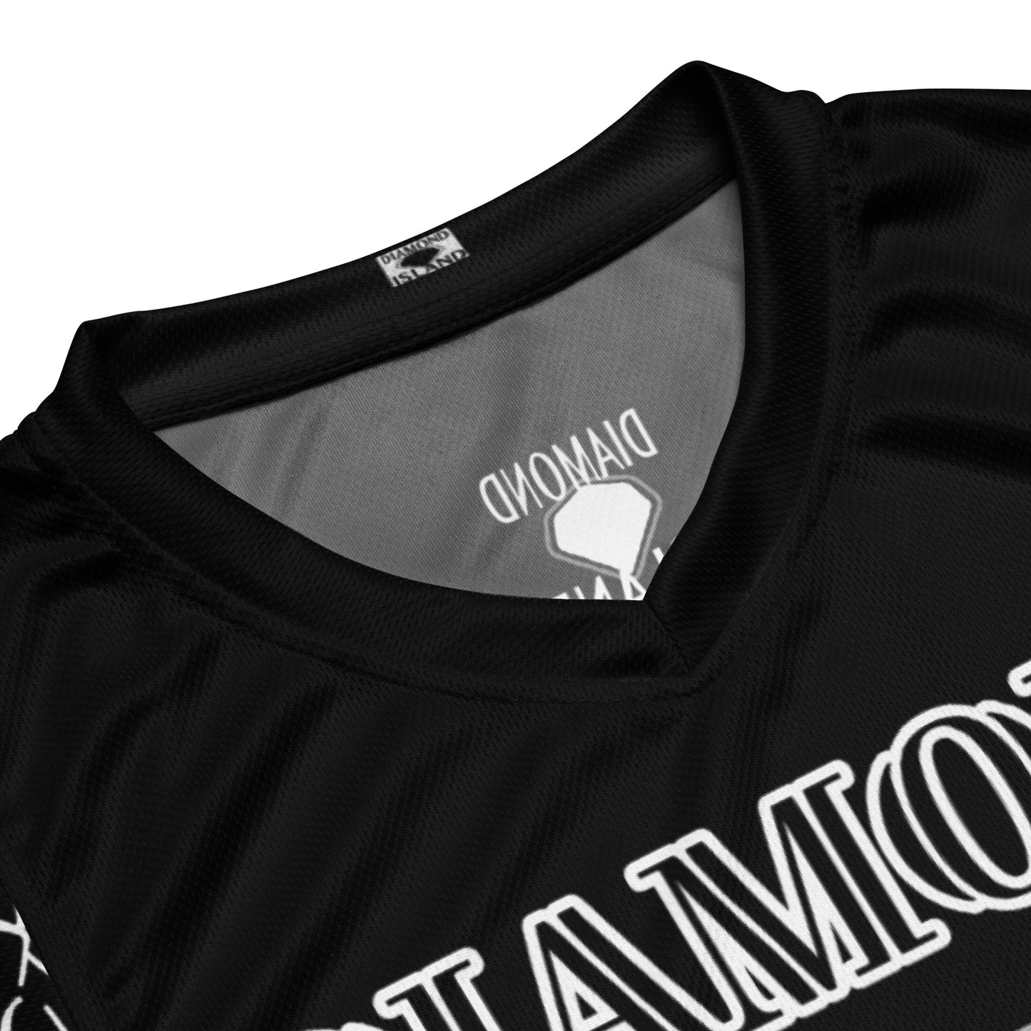 DIAMOND ISLAND ATHLETES EDITION  UNISEX BASKETBALL JERSEY (black)