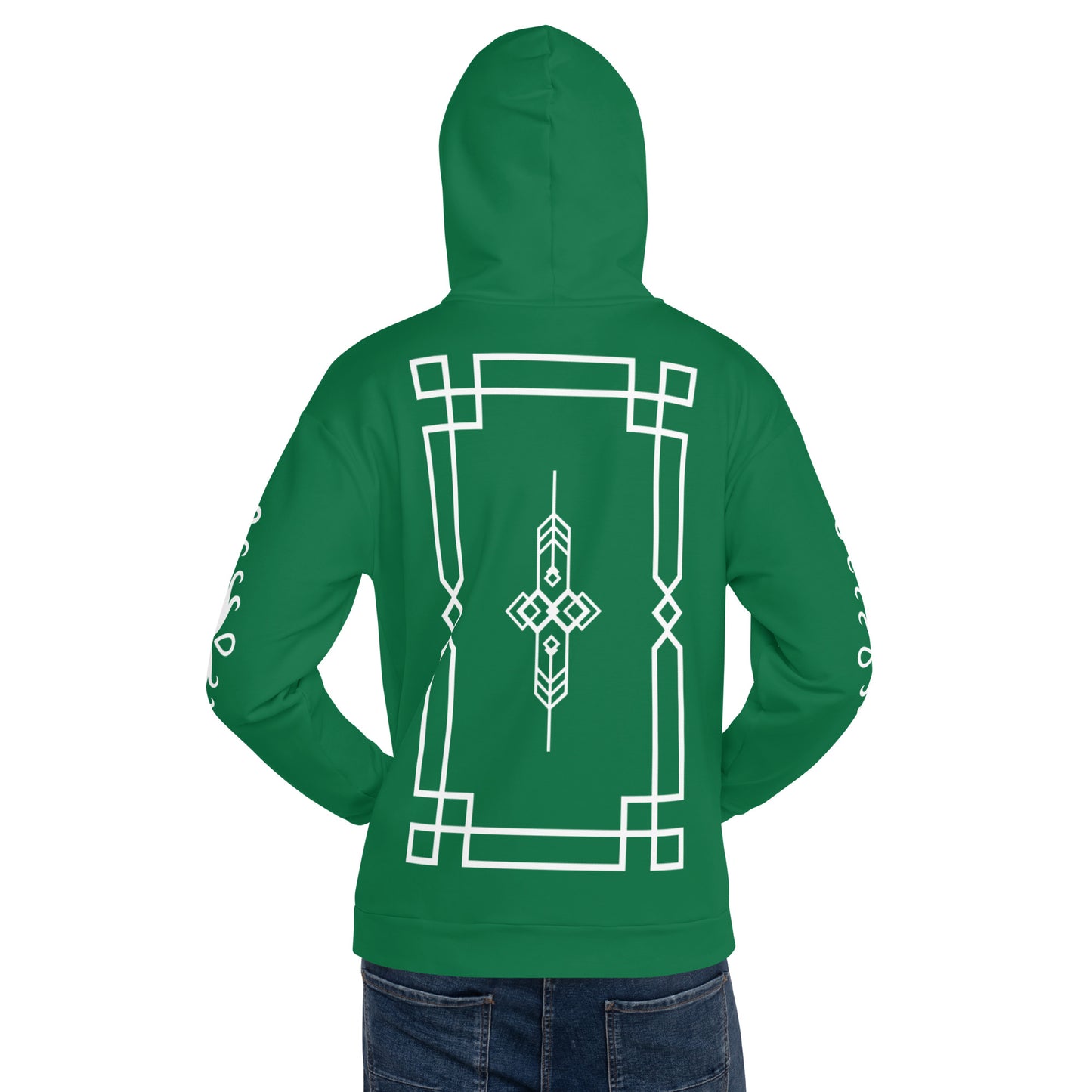 DIAMOND ISLAND DESIGNER  Unisex Hoodie (green)