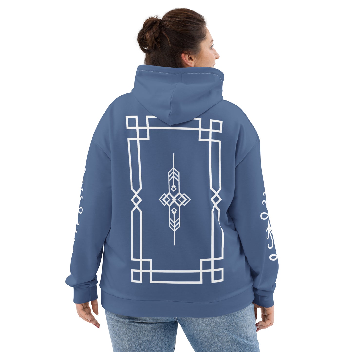 DIAMOND ISLAND DESIGNER  Unisex Hoodie (blue)