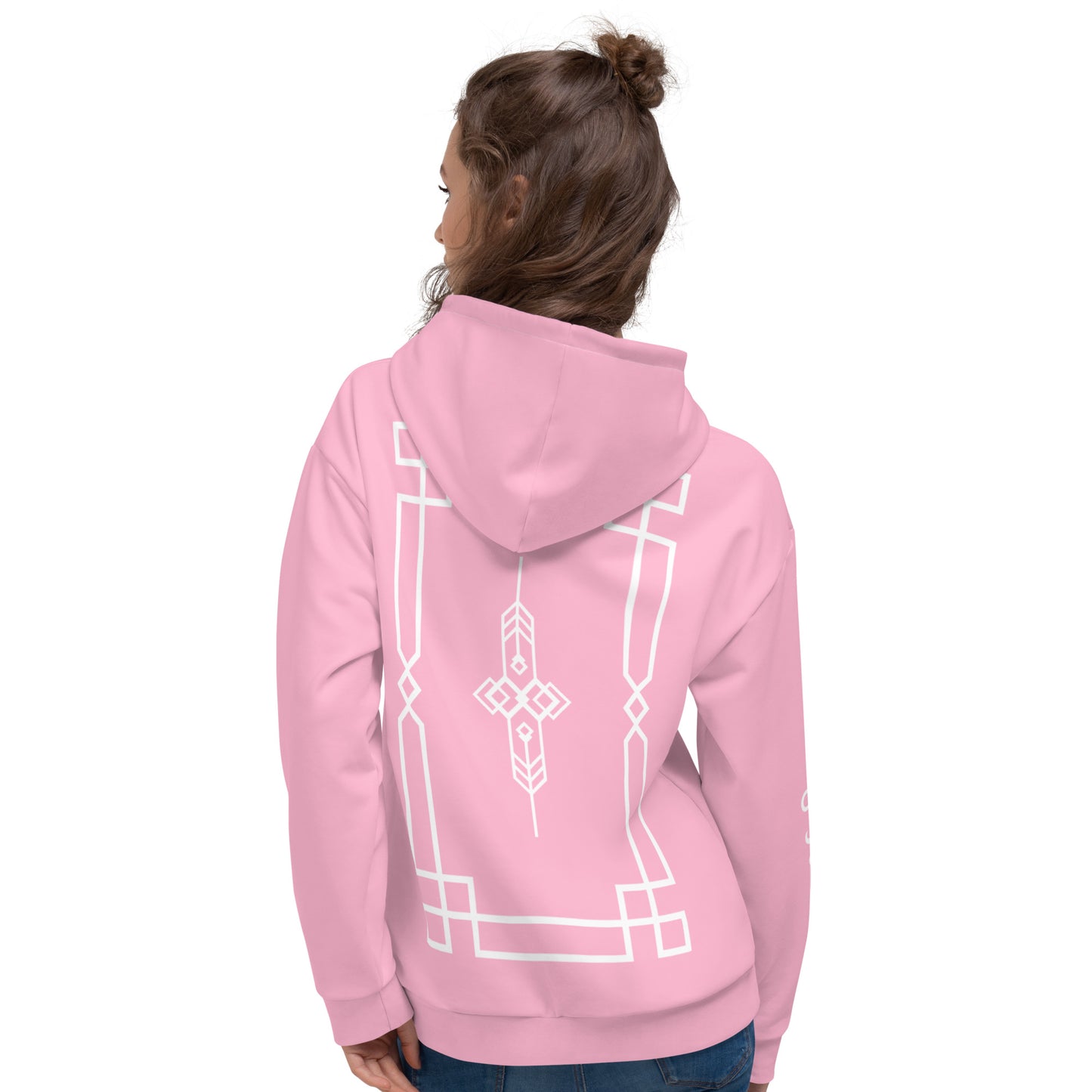 DIAMOND ISLAND DESIGNER  Unisex Hoodie (pink)