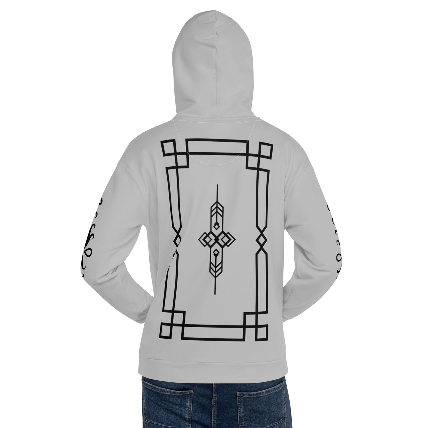 DIAMOND ISLAND DESIGNER  Unisex Hoodie (gray)