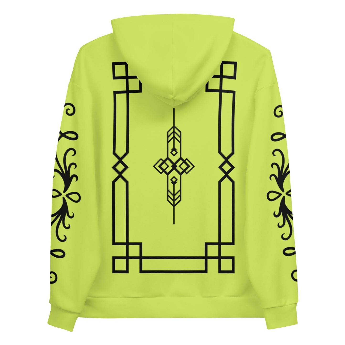 DIAMOND ISLAND DESIGNER Unisex Hoodie (lime green)
