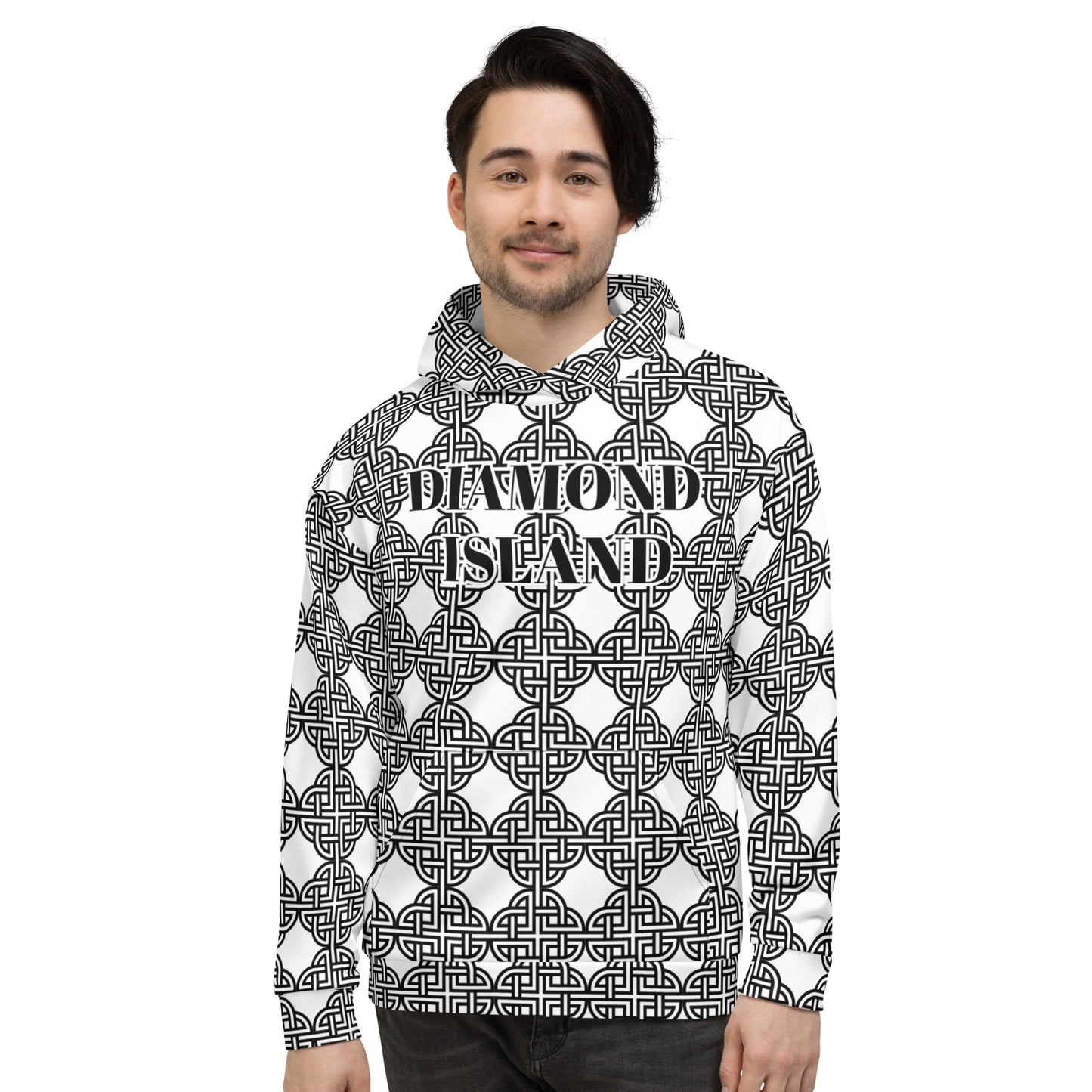 DIAMOND ISLAND (GOLD)   Unisex Hoodie