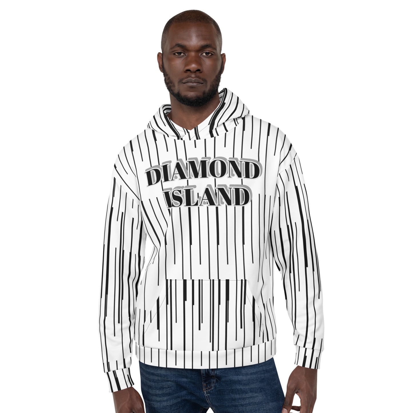 DIAMOND ISLAND (GOLD)  Unisex Hoodie