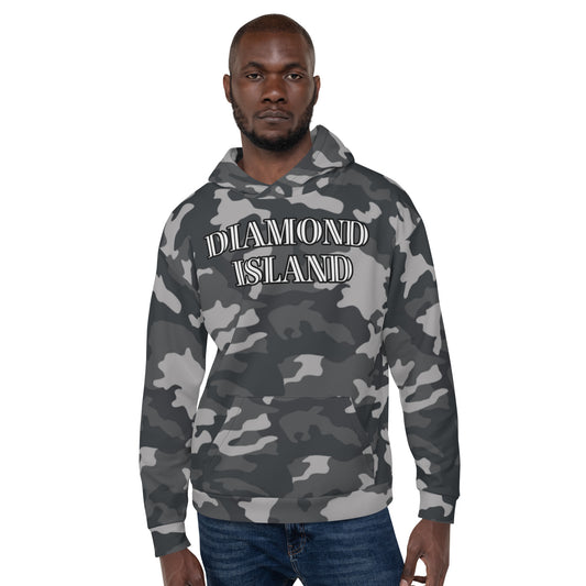 DIAMOND ISLAND (GOLD)  Unisex Hoodie