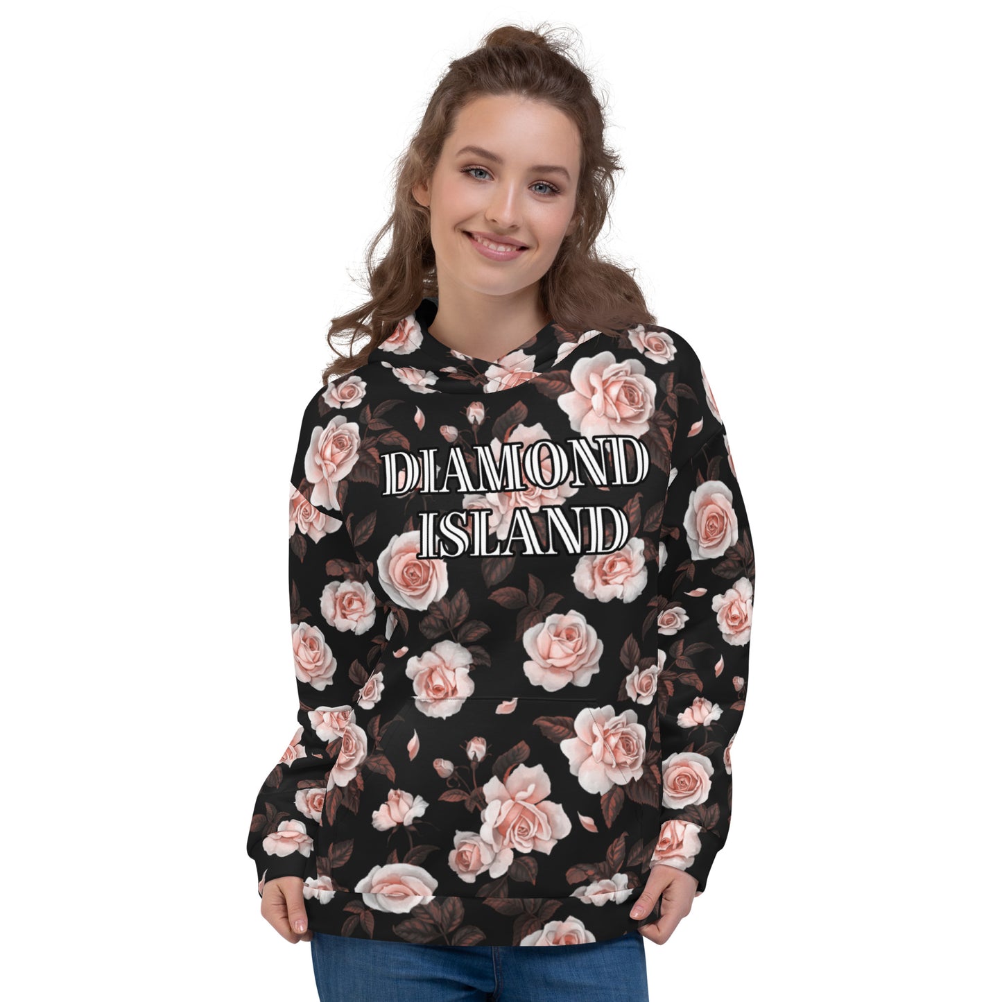 DIAMOND ISLAND (GOLD)  Unisex Hoodie